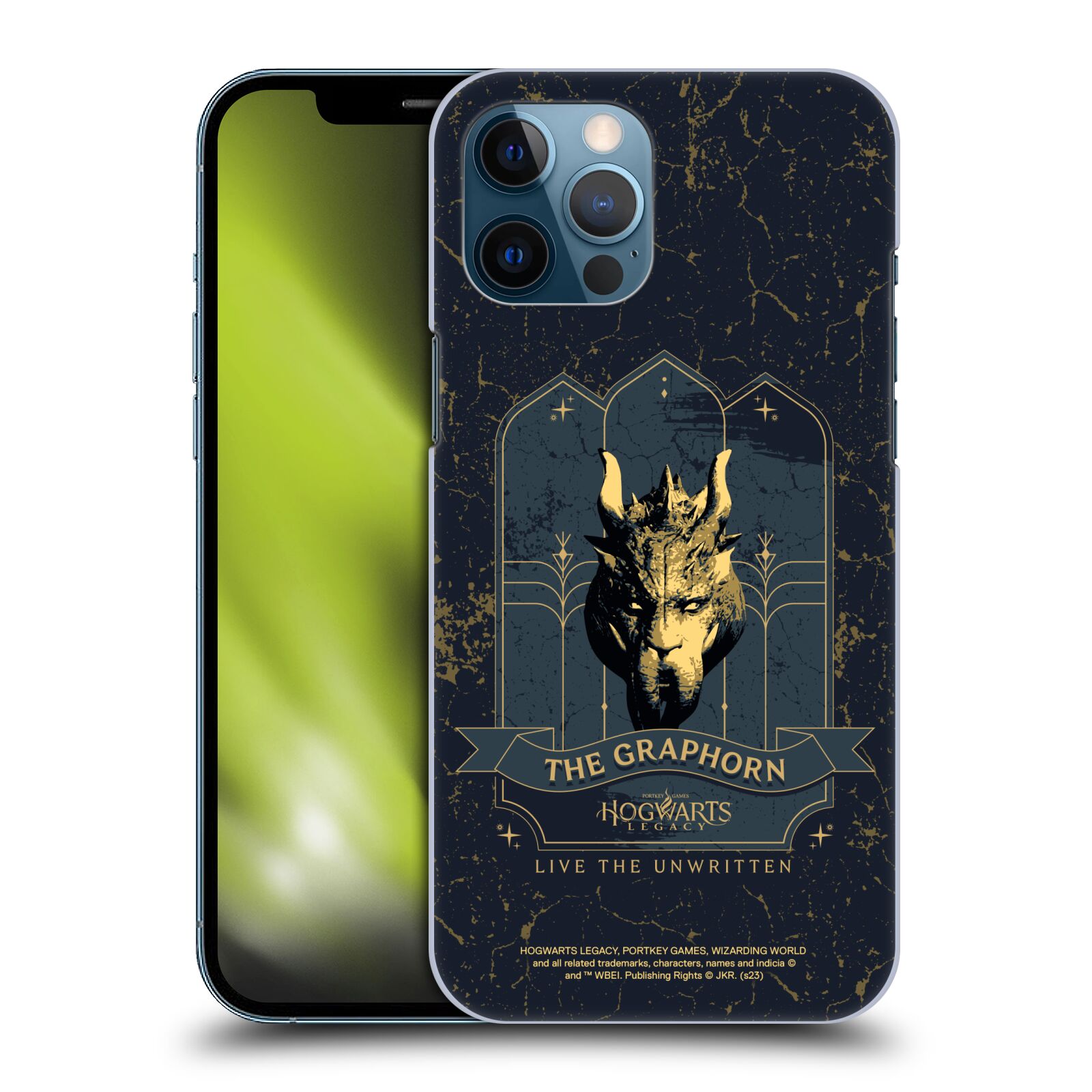 Obal na mobil Apple Iphone 12 PRO MAX - HEAD CASE - Hogwarts Legacy - Graphorn