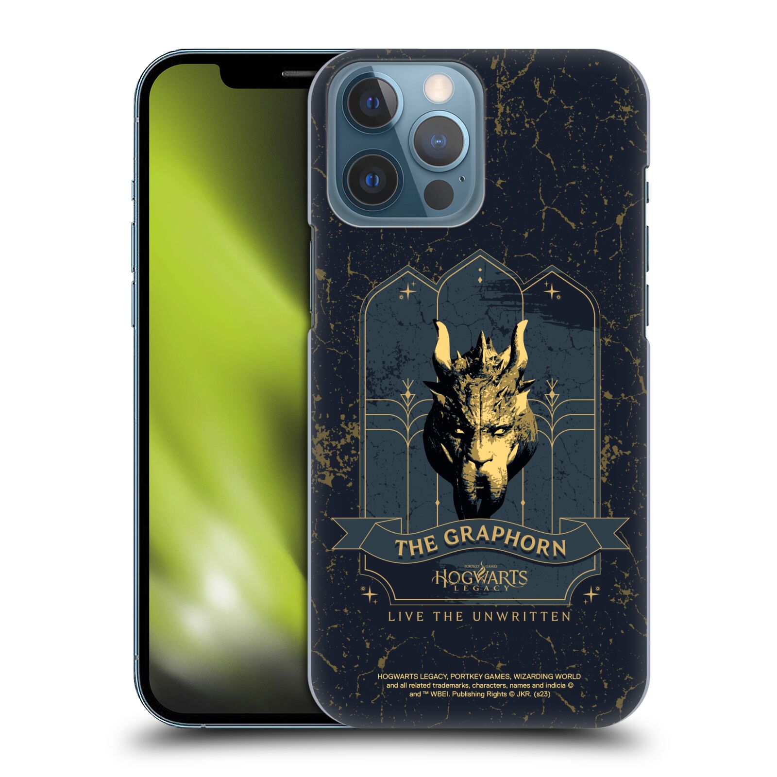 Obal na mobil Apple Iphone 13 PRO MAX - HEAD CASE - Hogwarts Legacy - Graphorn
