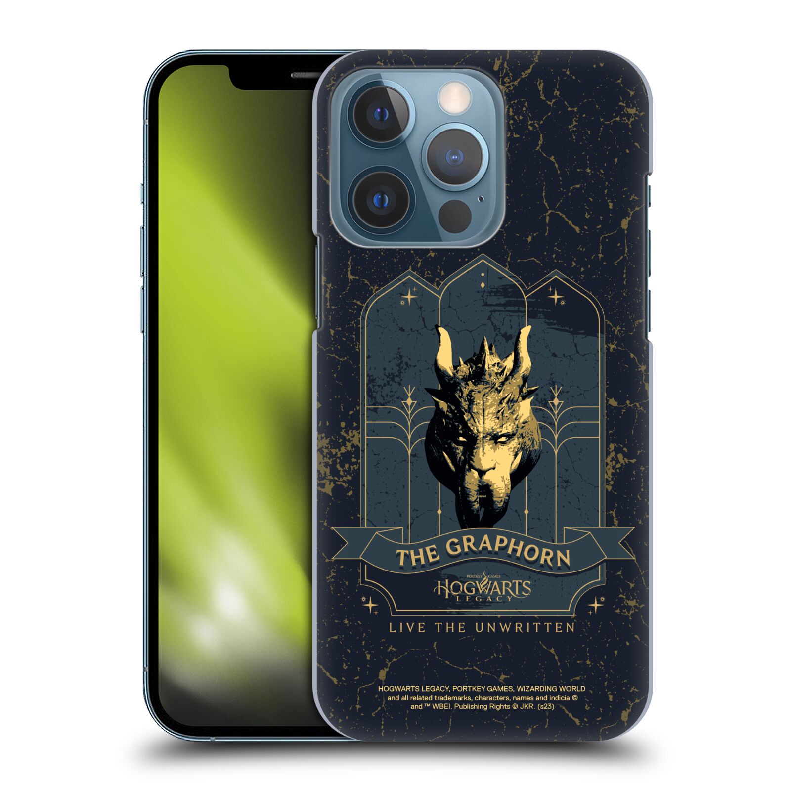 Obal na mobil Apple Iphone 13 PRO - HEAD CASE - Hogwarts Legacy - Graphorn