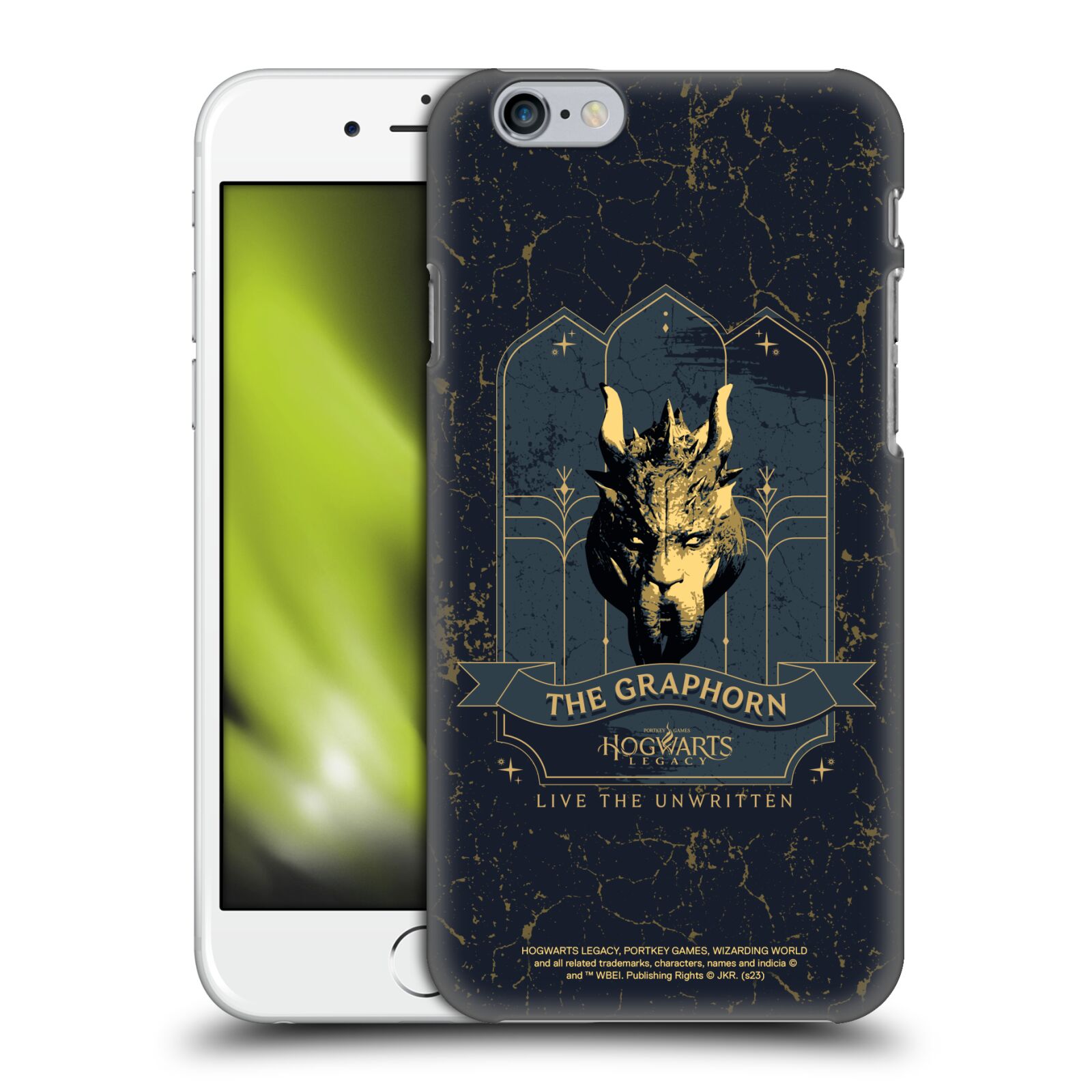 Obal na mobil Apple Iphone 6/6S - HEAD CASE - Hogwarts Legacy - Graphorn