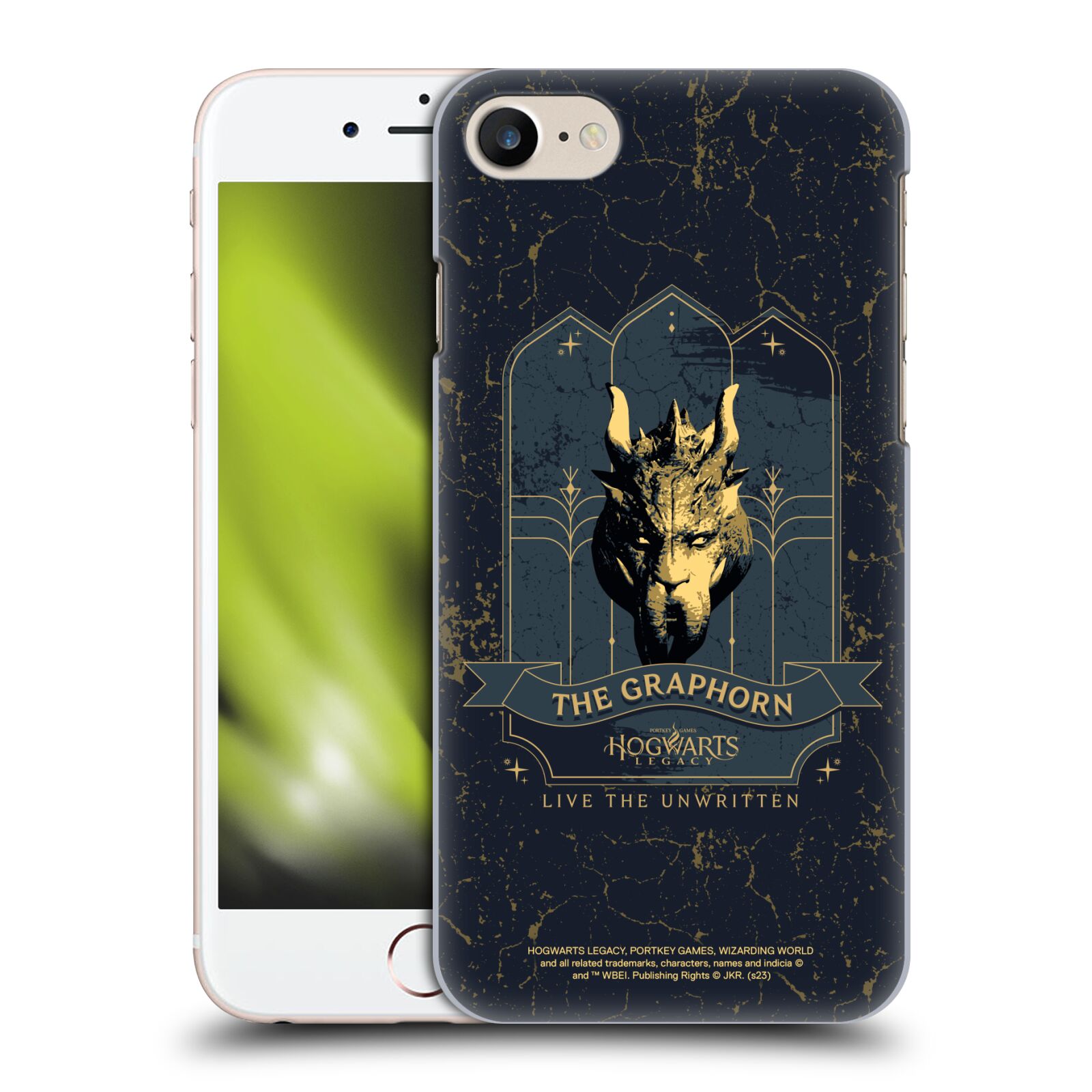 Obal na mobil Apple Iphone 7/8 - HEAD CASE - Hogwarts Legacy - Graphorn