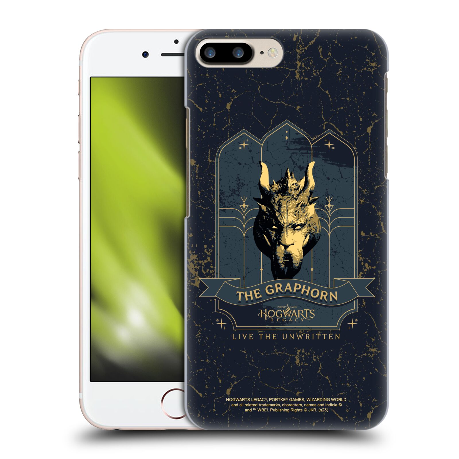 Obal na mobil Apple Iphone 7/8 PLUS - HEAD CASE - Hogwarts Legacy - Graphorn