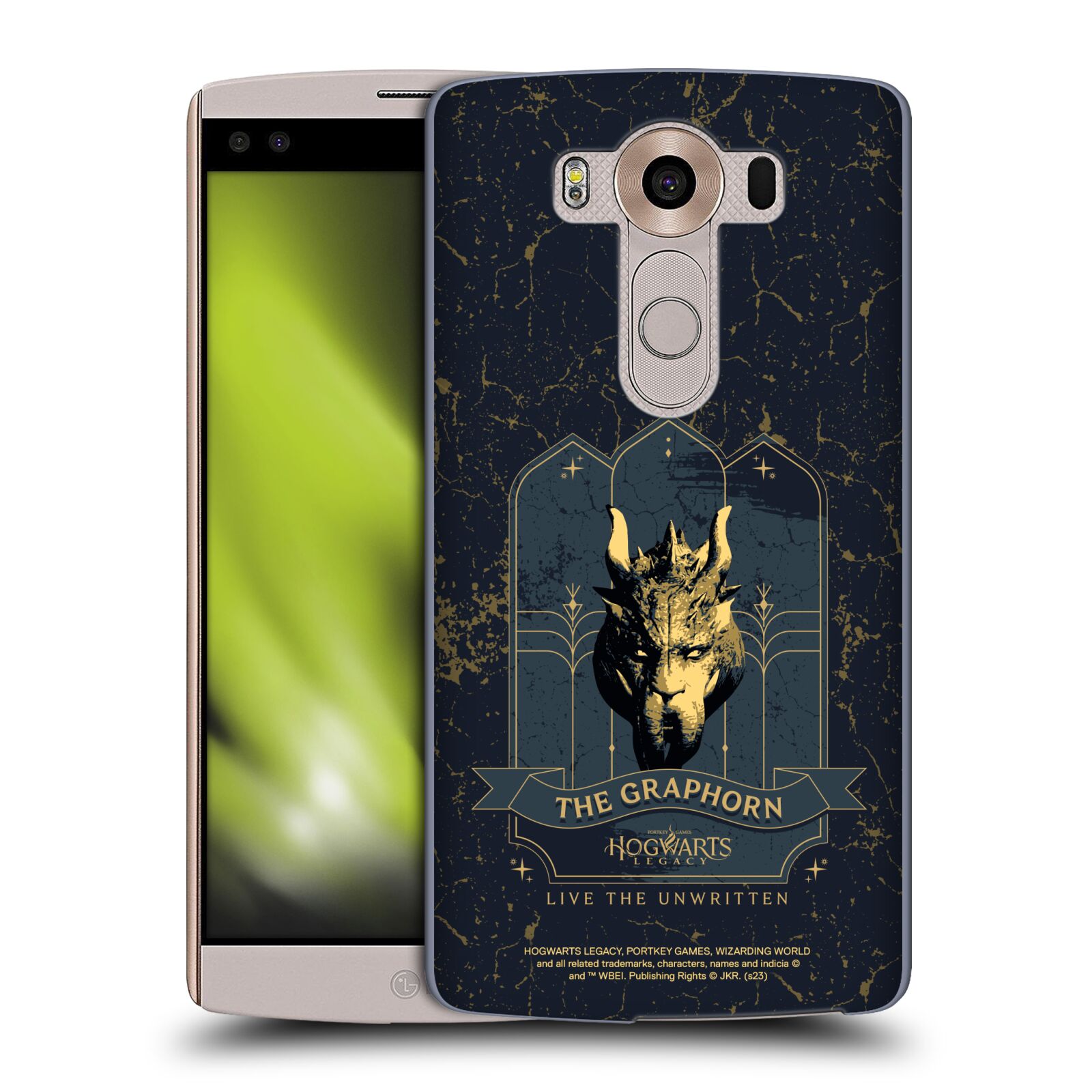 Obal na mobil LG V10 - HEAD CASE - Hogwarts Legacy - Graphorn