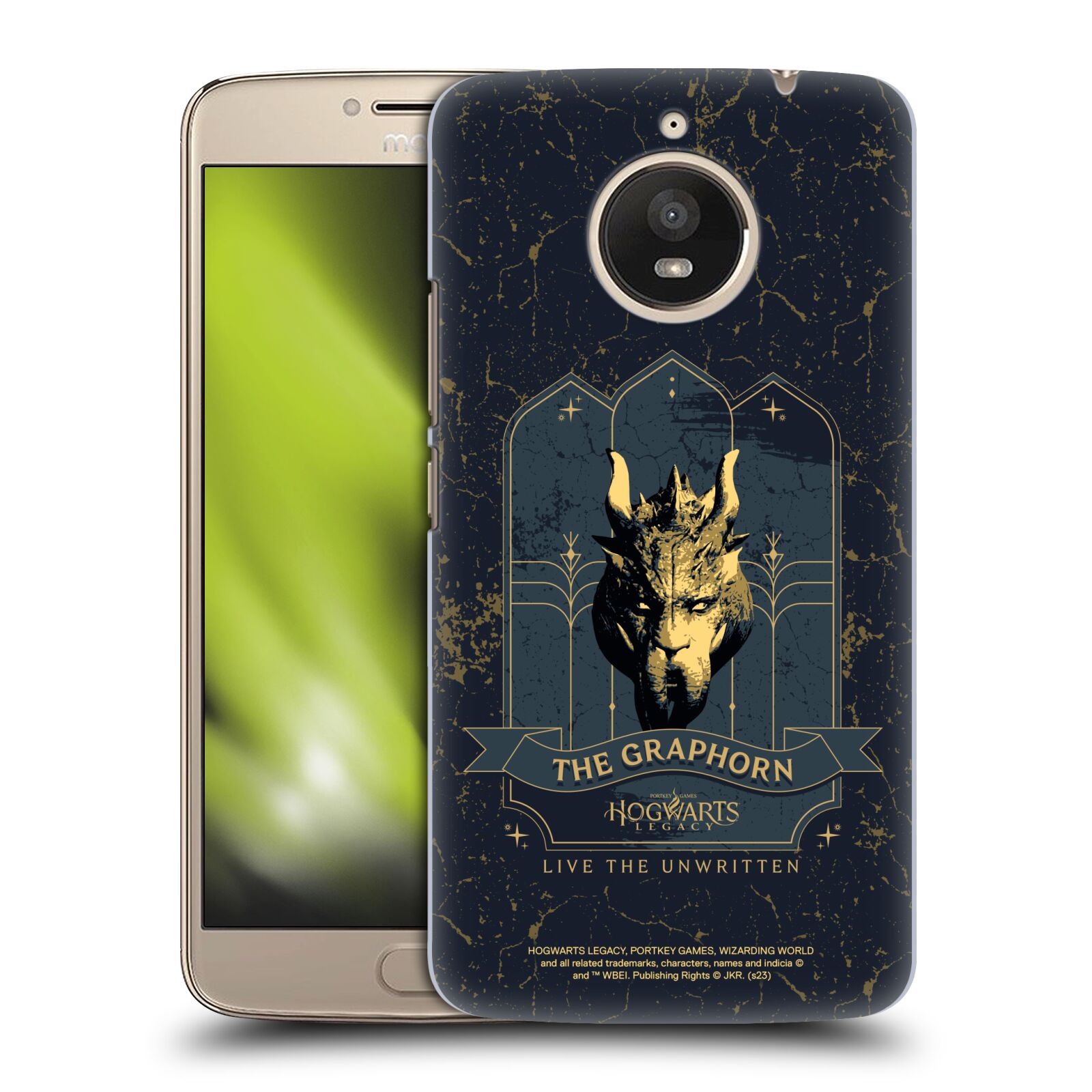 Obal na mobil Lenovo Moto E4 PLUS - HEAD CASE - Hogwarts Legacy - Graphorn