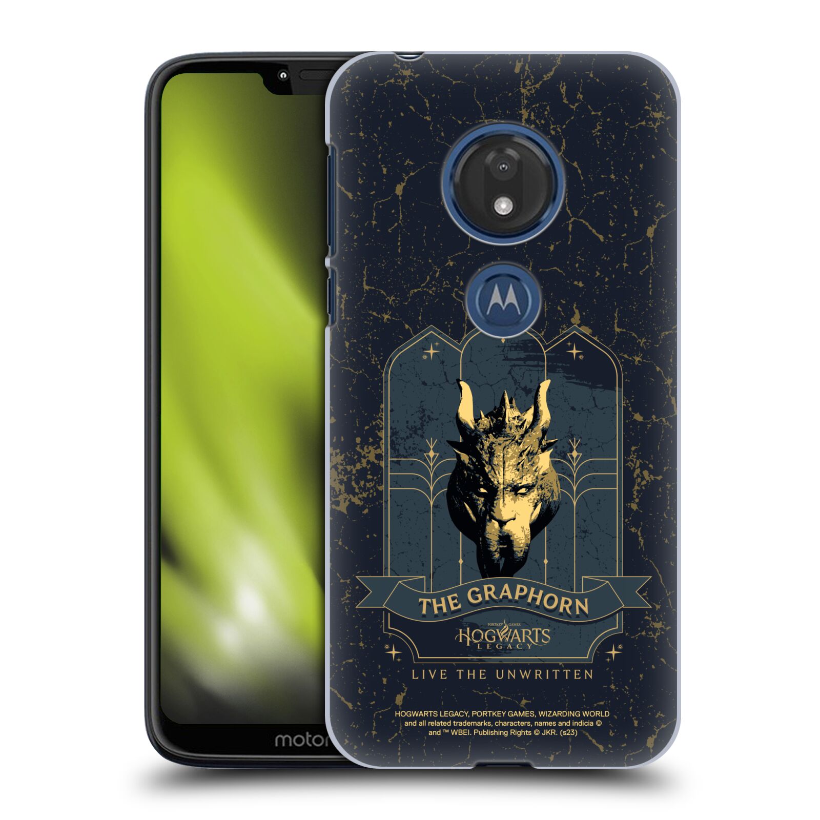 Obal na mobil Motorola Moto G7 Play - HEAD CASE - Hogwarts Legacy - Graphorn