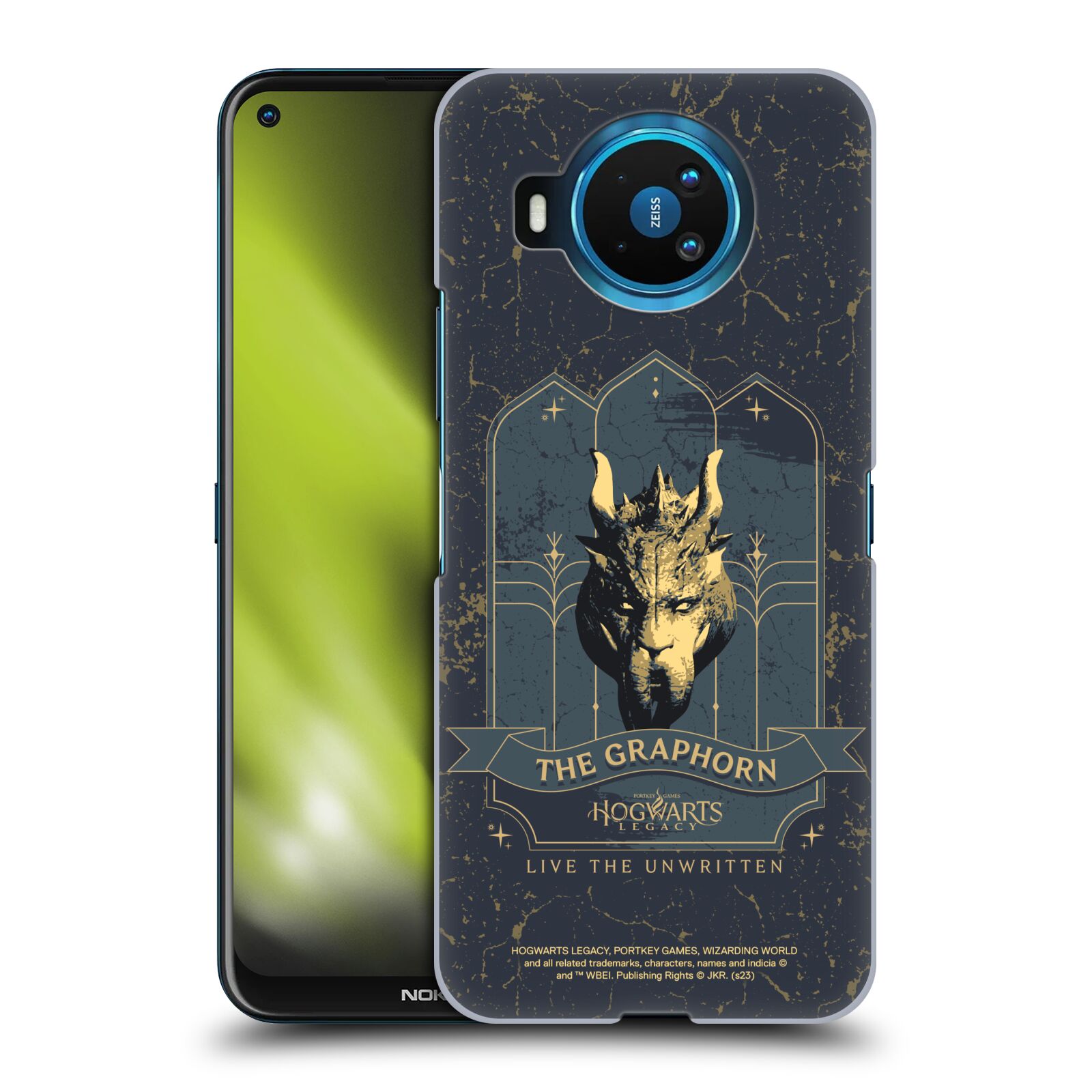 Obal na mobil NOKIA 8.3 - HEAD CASE - Hogwarts Legacy - Graphorn