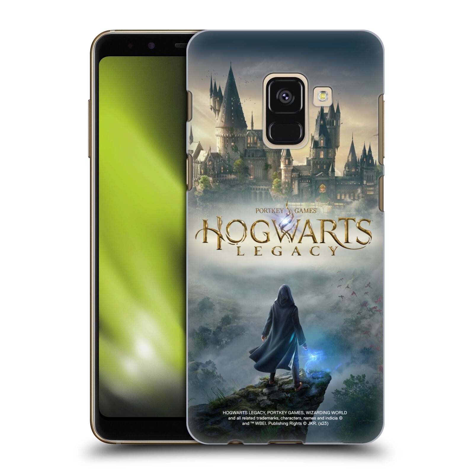 Obal na mobil Samsung Galaxy A8+ 2018, A8 PLUS 2018 - HEAD CASE - Hogwarts Legacy - Bradavice