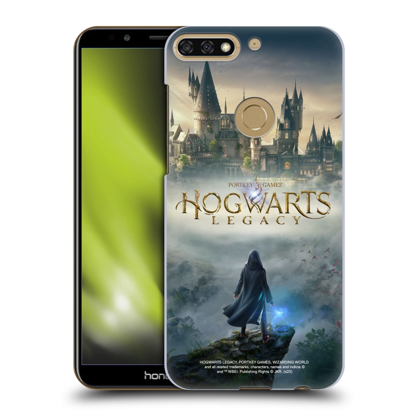 Obal na mobil HONOR 7C - HEAD CASE - Hogwarts Legacy - Bradavice