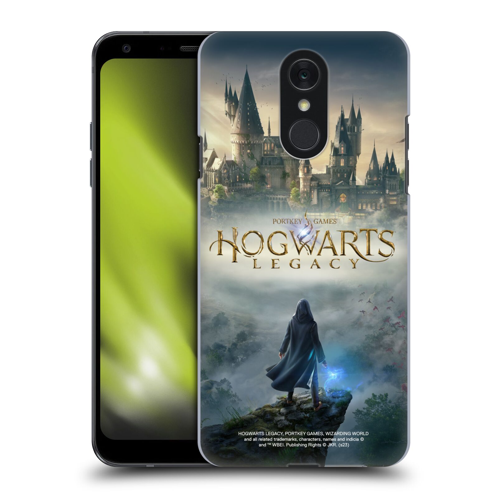 Obal na mobil LG Q7 - HEAD CASE - Hogwarts Legacy - Bradavice