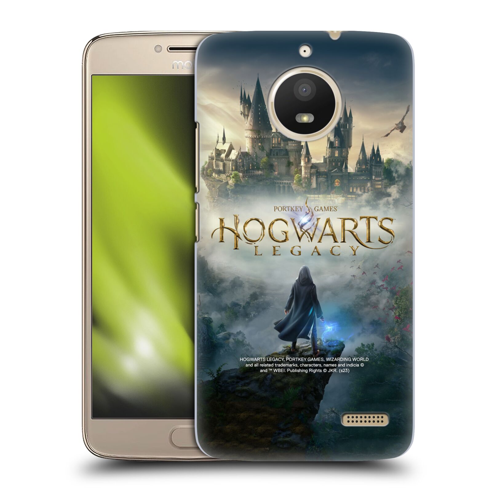 Obal na mobil Lenovo Moto E4 - HEAD CASE - Hogwarts Legacy - Bradavice