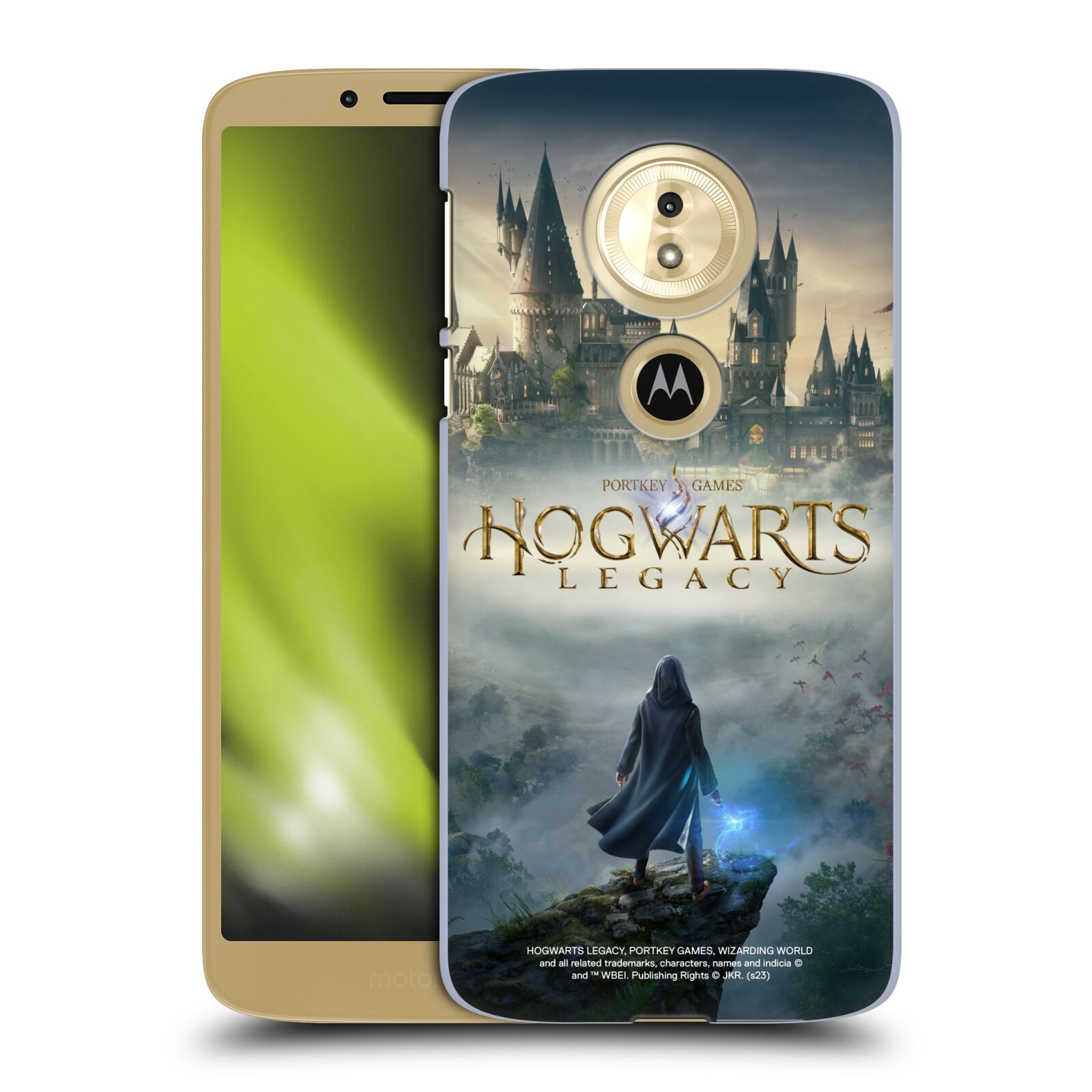 Obal na mobil Motorola Moto E5 - HEAD CASE - Hogwarts Legacy - Bradavice