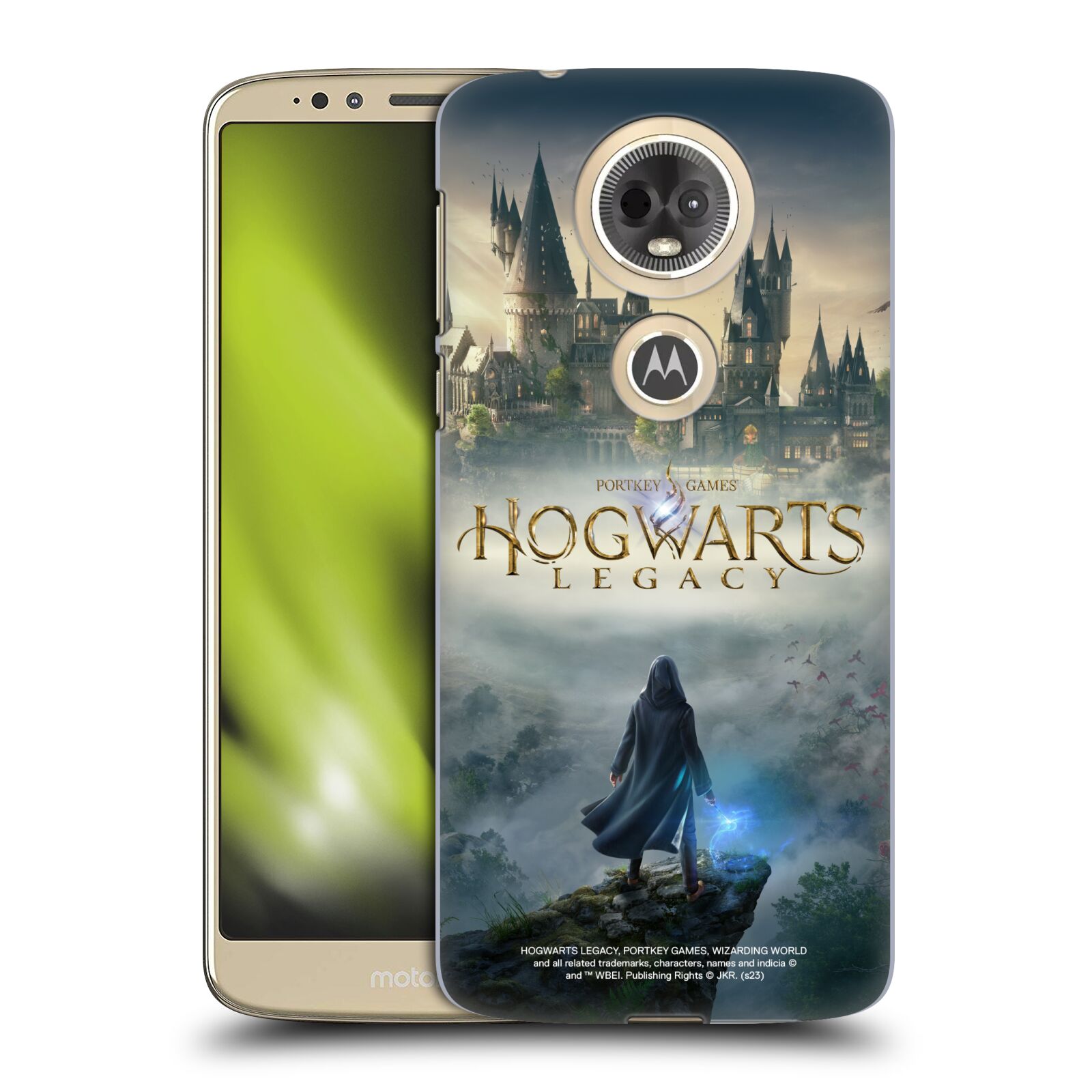 Obal na mobil Motorola Moto E5 PLUS - HEAD CASE - Hogwarts Legacy - Bradavice