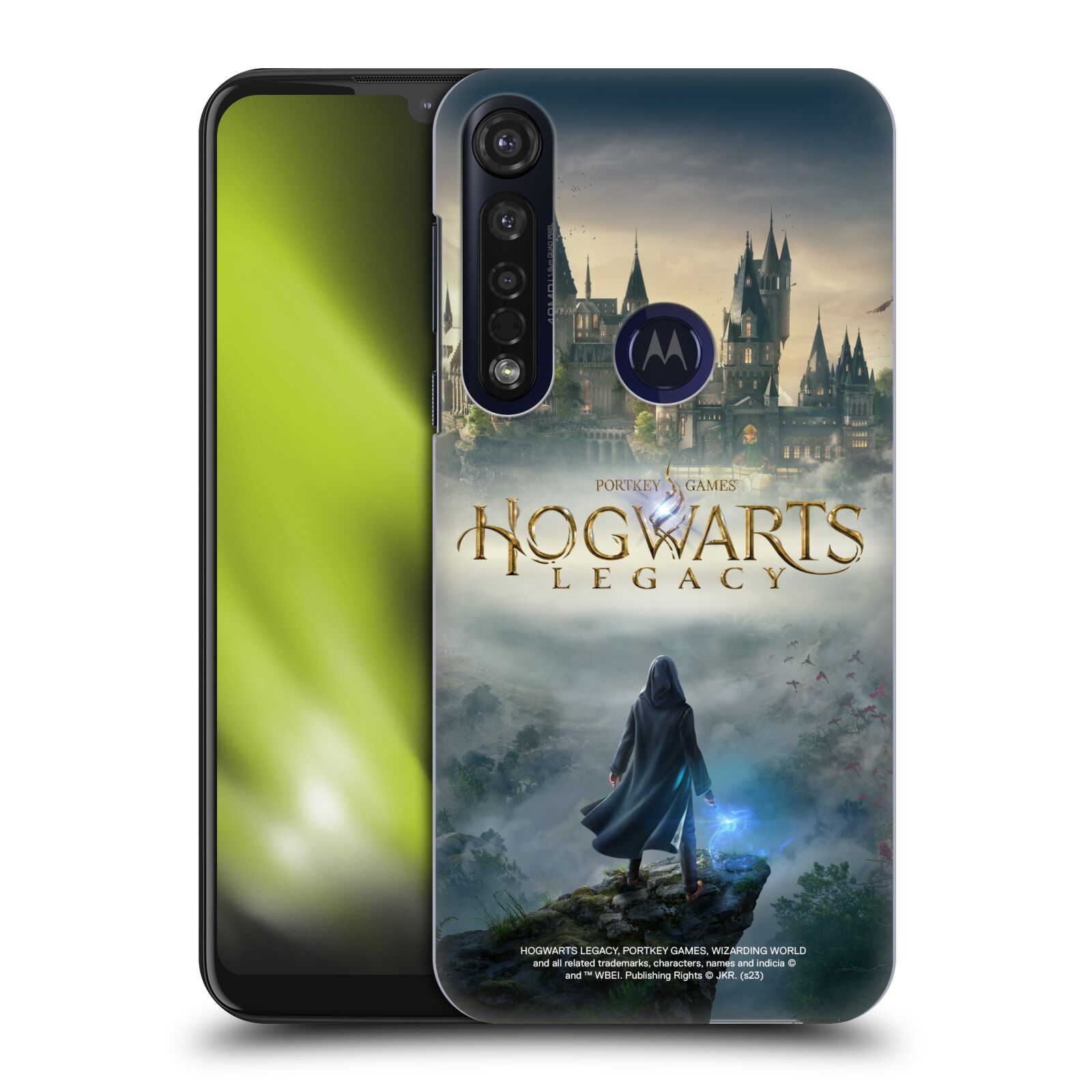 Obal na mobil Motorola Moto G8 PLUS - HEAD CASE - Hogwarts Legacy - Bradavice