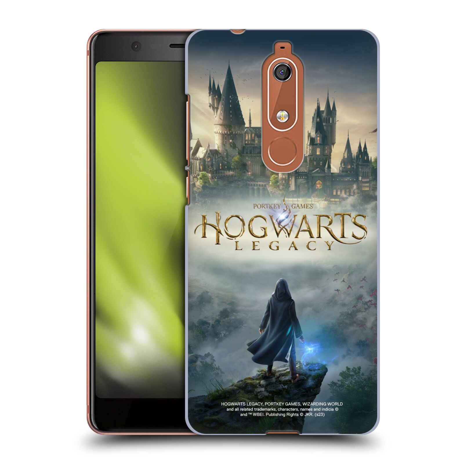 Obal na mobil Nokia 5.1 - HEAD CASE - Hogwarts Legacy - Bradavice