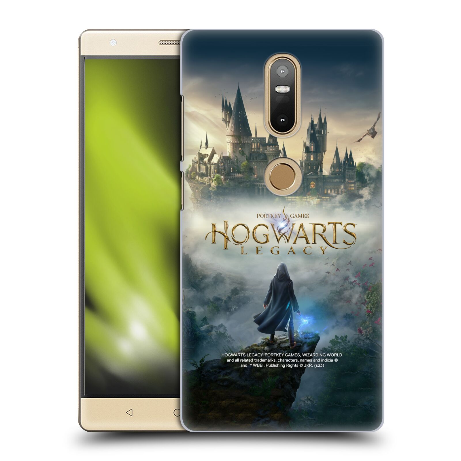 Obal na mobil Lenovo Phab 2 PLUS - HEAD CASE - Hogwarts Legacy - Bradavice