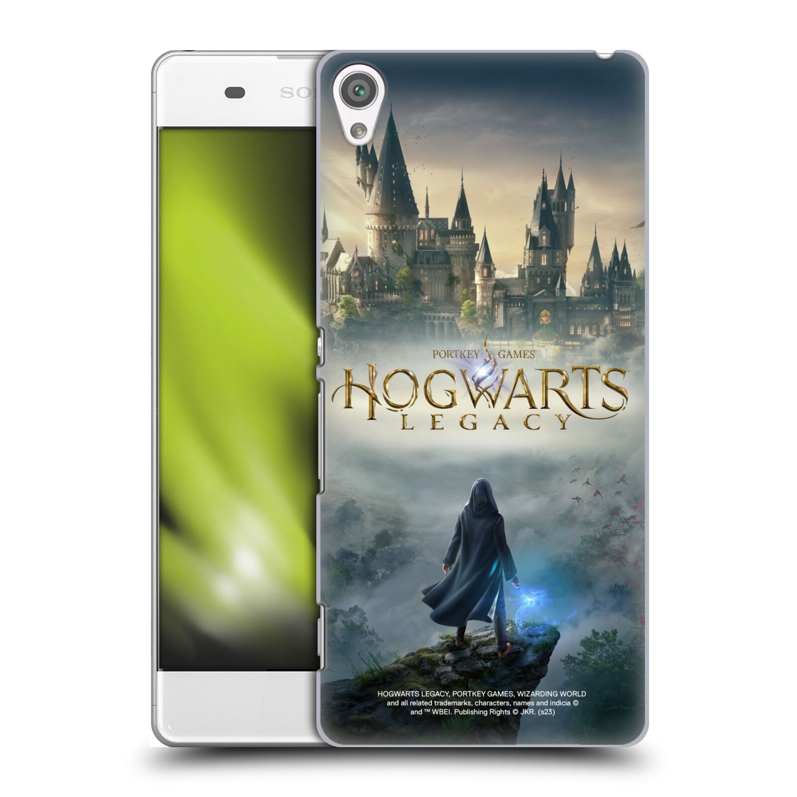 Obal na mobil Sony Xperia XA - HEAD CASE - Hogwarts Legacy - Bradavice