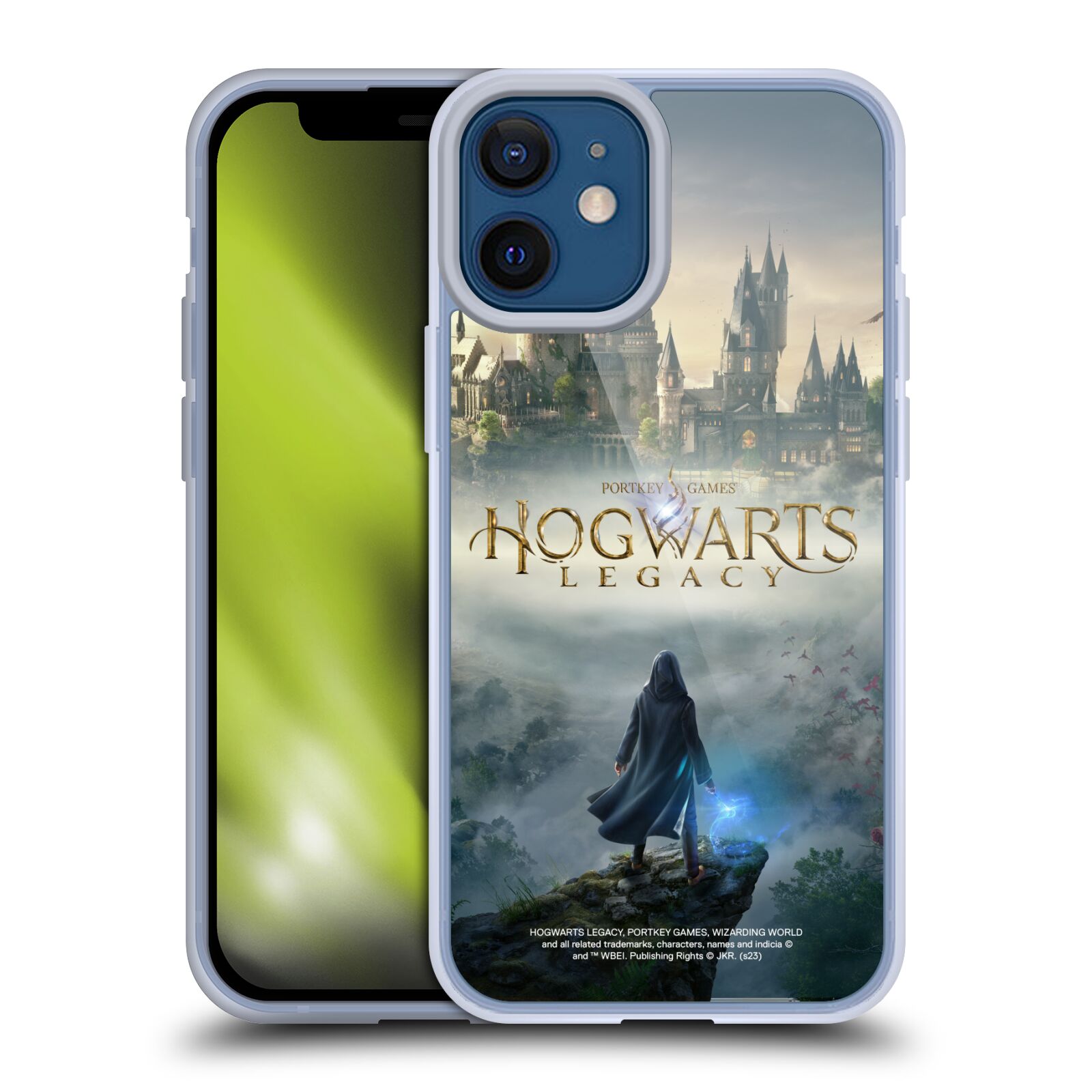 Silikonový obal na mobil Apple iPhone 12 MINI - HEAD CASE - Hogwarts Legacy - Bradavice