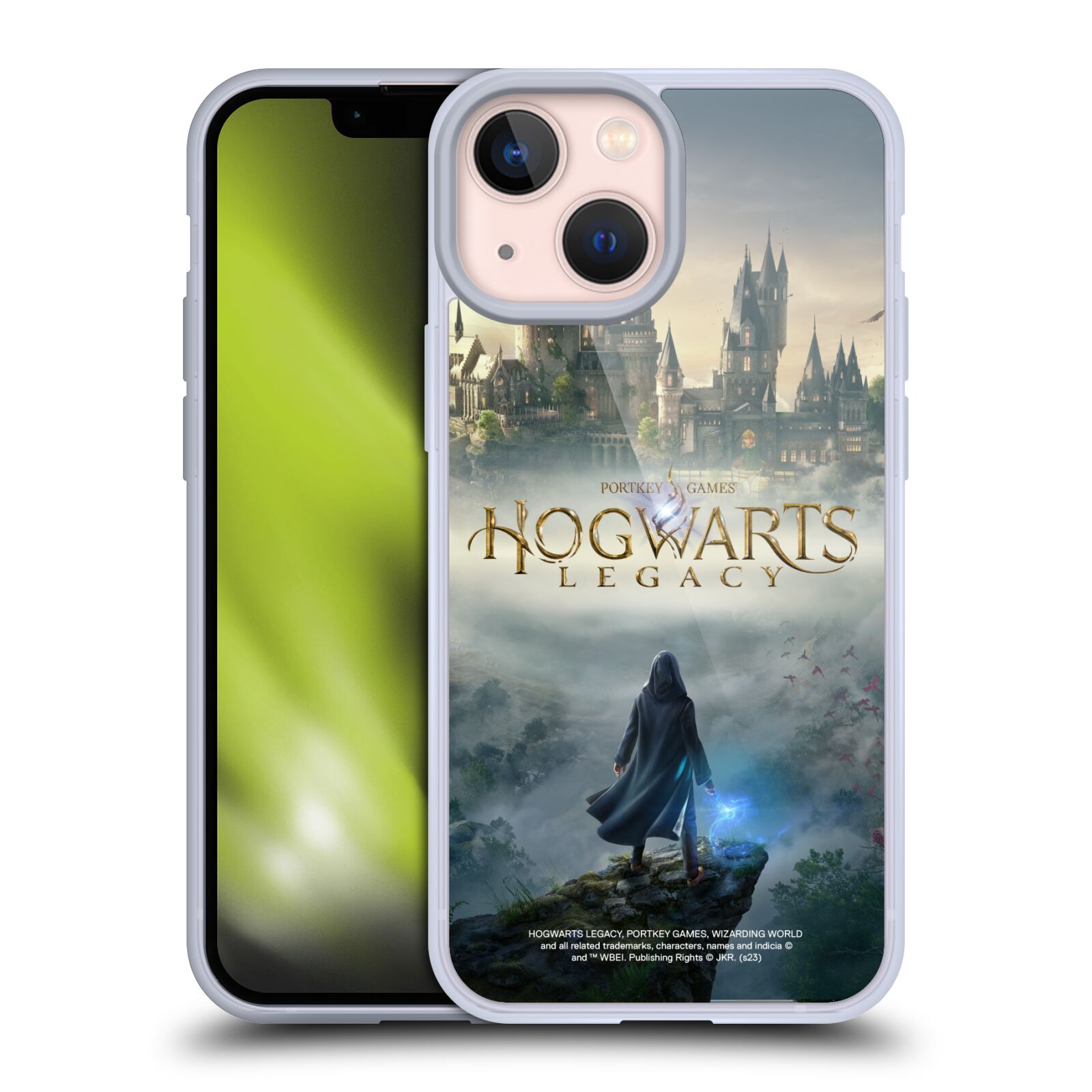 Silikonový obal na mobil Apple iPhone 13 MINI - HEAD CASE - Hogwarts Legacy - Bradavice