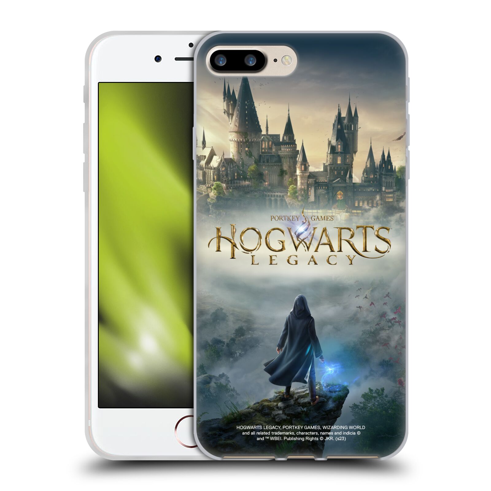 Silikonový obal na mobil Apple Iphone 7+ /  8+ - HEAD CASE - Hogwarts Legacy - Bradavice