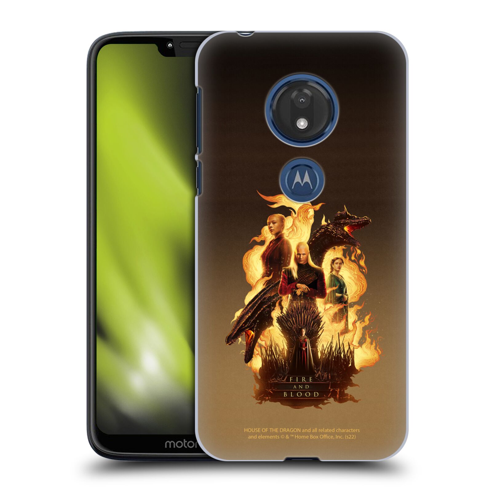 Obal na mobil Motorola Moto G7 Play - HEAD CASE  - Rod Draka - Draci a hrdinové