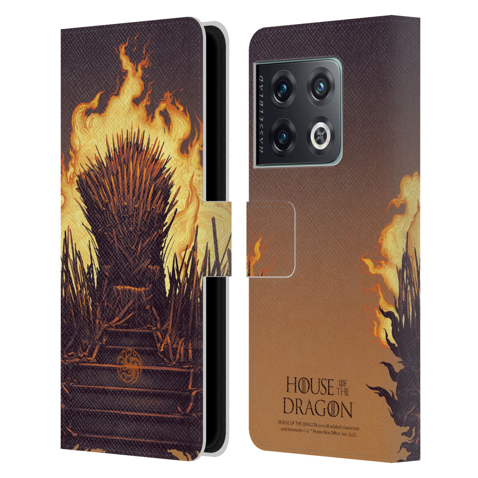 Pouzdro na mobil OnePlus 10 PRO - HEAD CASE - Rod Draka - Železný trůn ohnivý