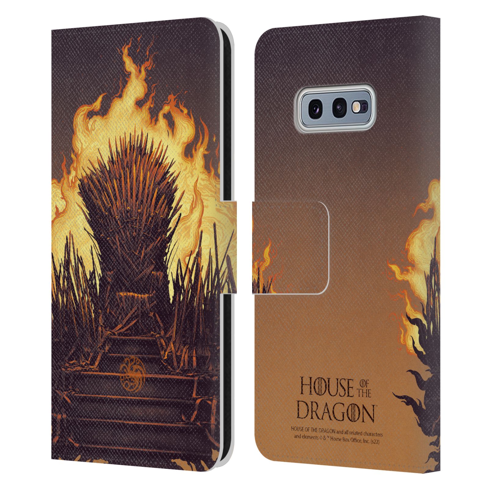 Pouzdro na mobil Samsung Galaxy S10e  - HEAD CASE - Rod Draka - Železný trůn ohnivý