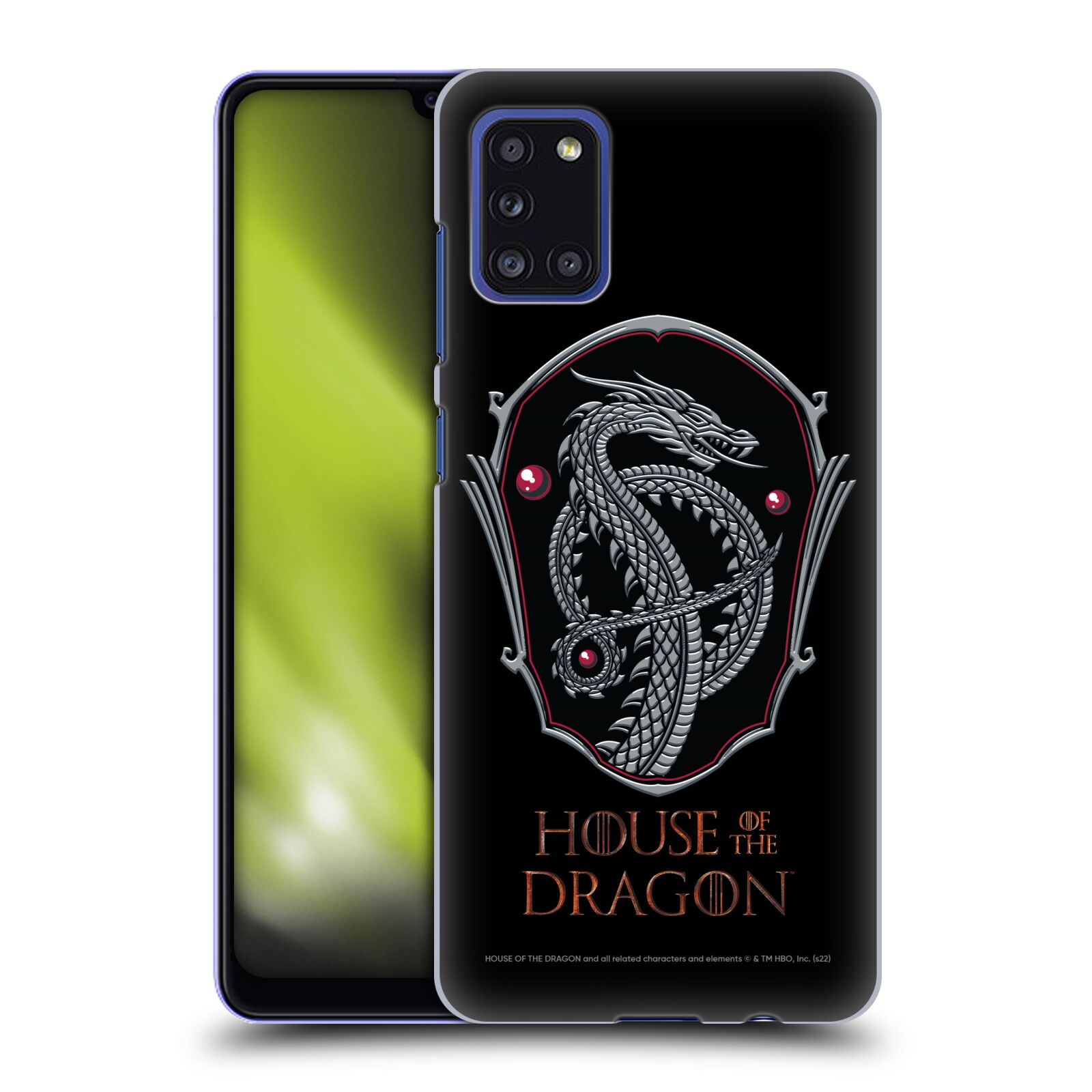 Obal na mobil Samsung Galaxy A31 - HEAD CASE  - Rod Draka - Znak draka