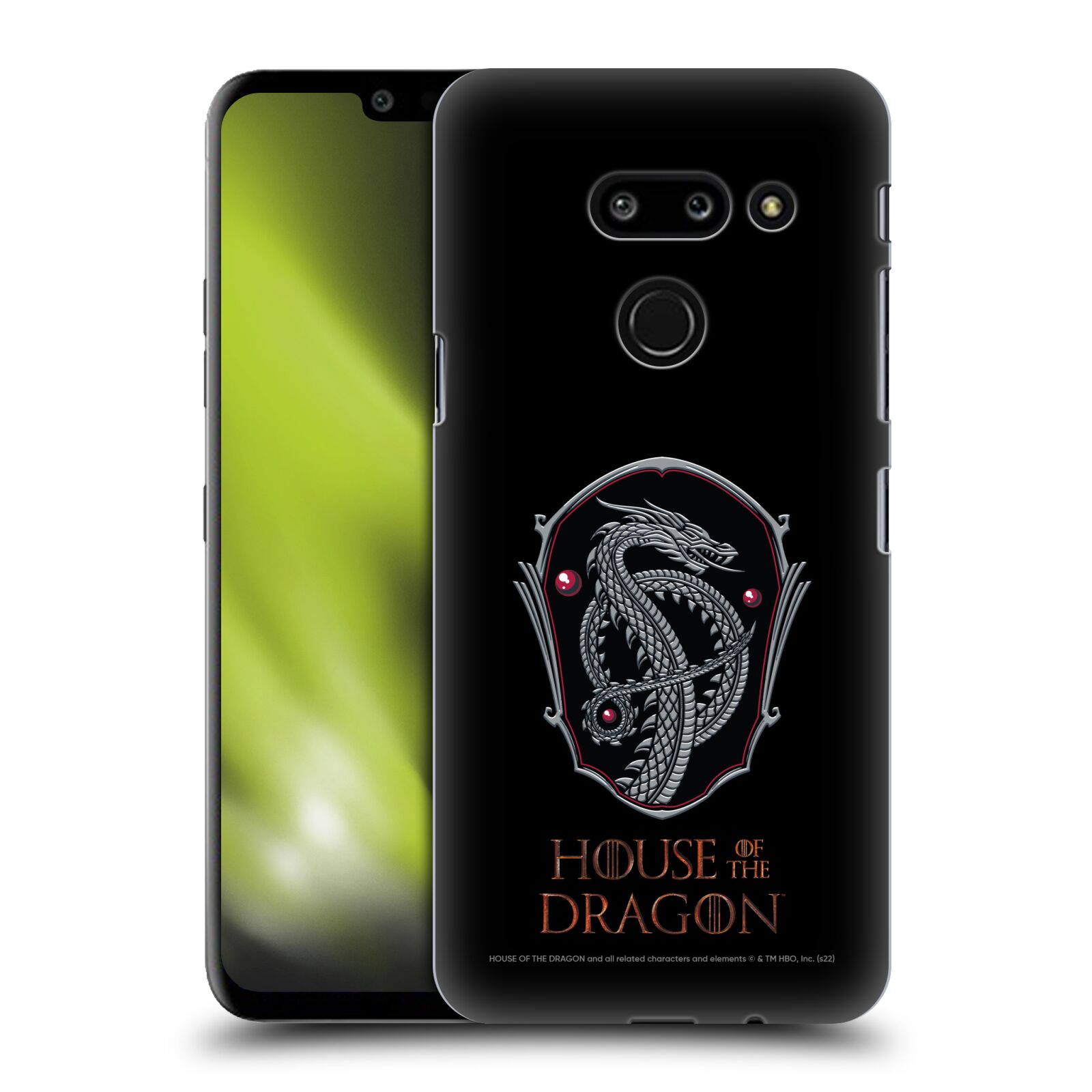 Obal na mobil LG G8 ThinQ - HEAD CASE  - Rod Draka - Znak draka