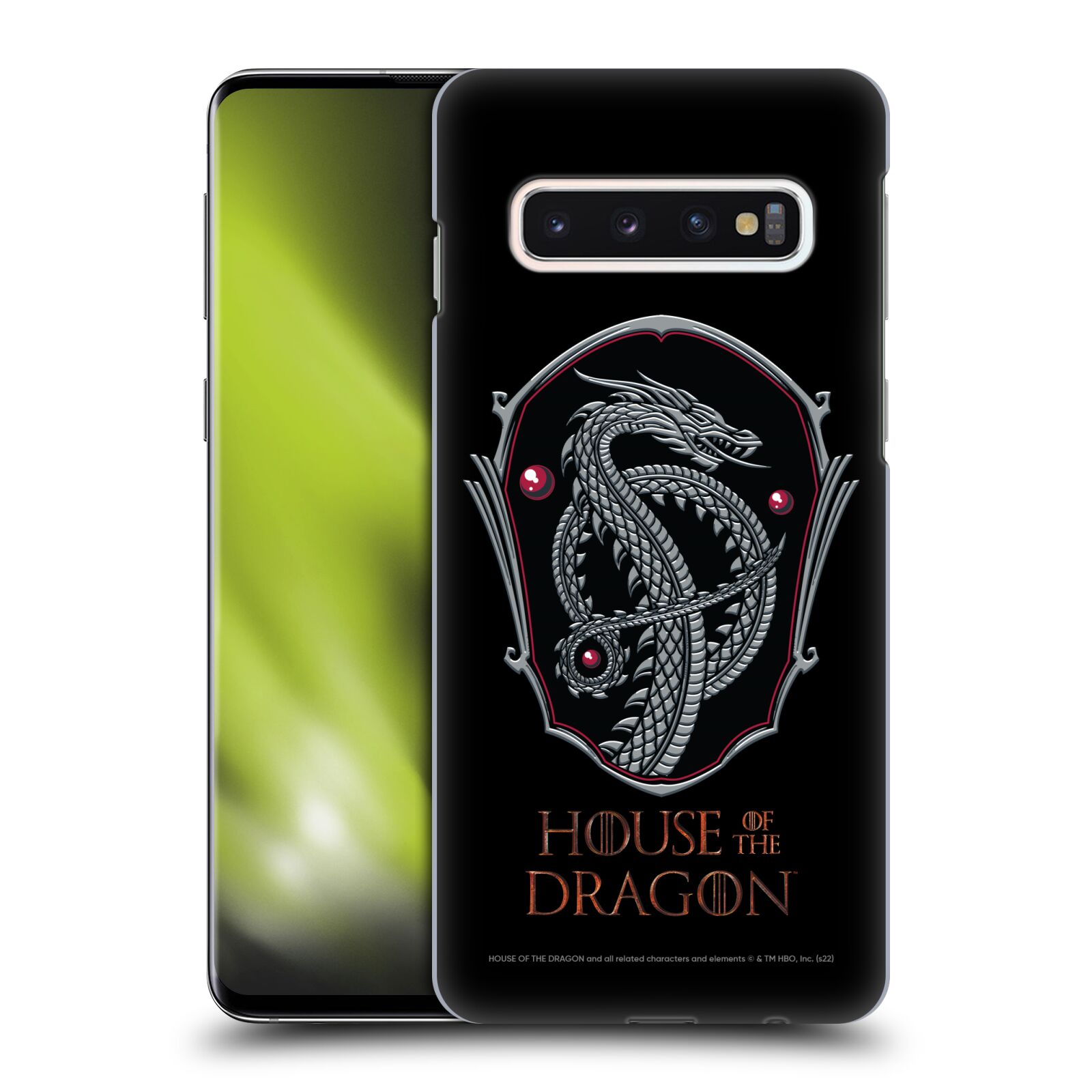 Obal na mobil Samsung Galaxy S10 - HEAD CASE  - Rod Draka - Znak draka