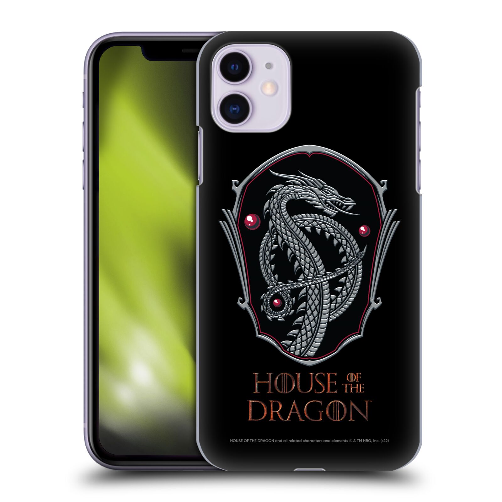 Obal na mobil Apple Iphone 11 - HEAD CASE  - Rod Draka - Znak draka