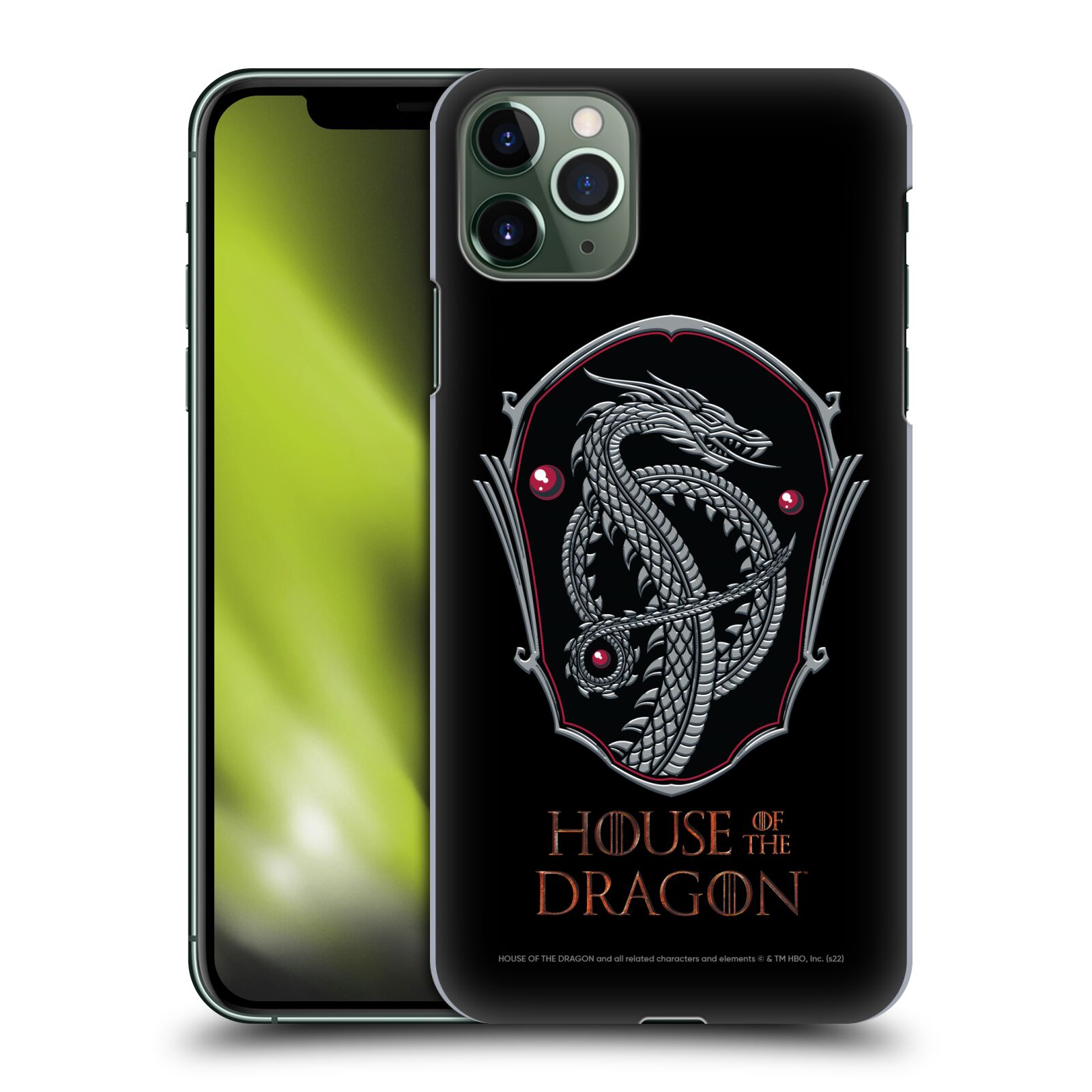 Obal na mobil Apple Iphone 11 PRO MAX - HEAD CASE  - Rod Draka - Znak draka
