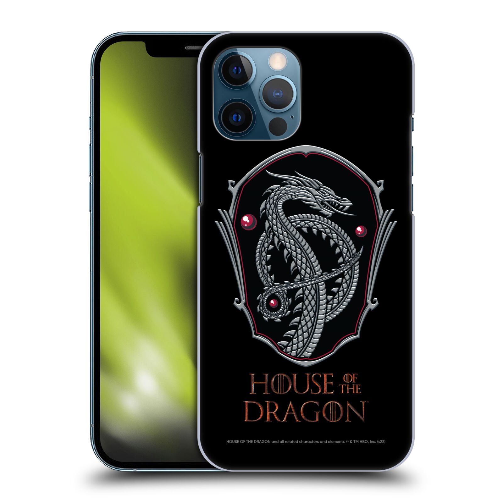 Obal na mobil Apple Iphone 12 PRO MAX - HEAD CASE  - Rod Draka - Znak draka