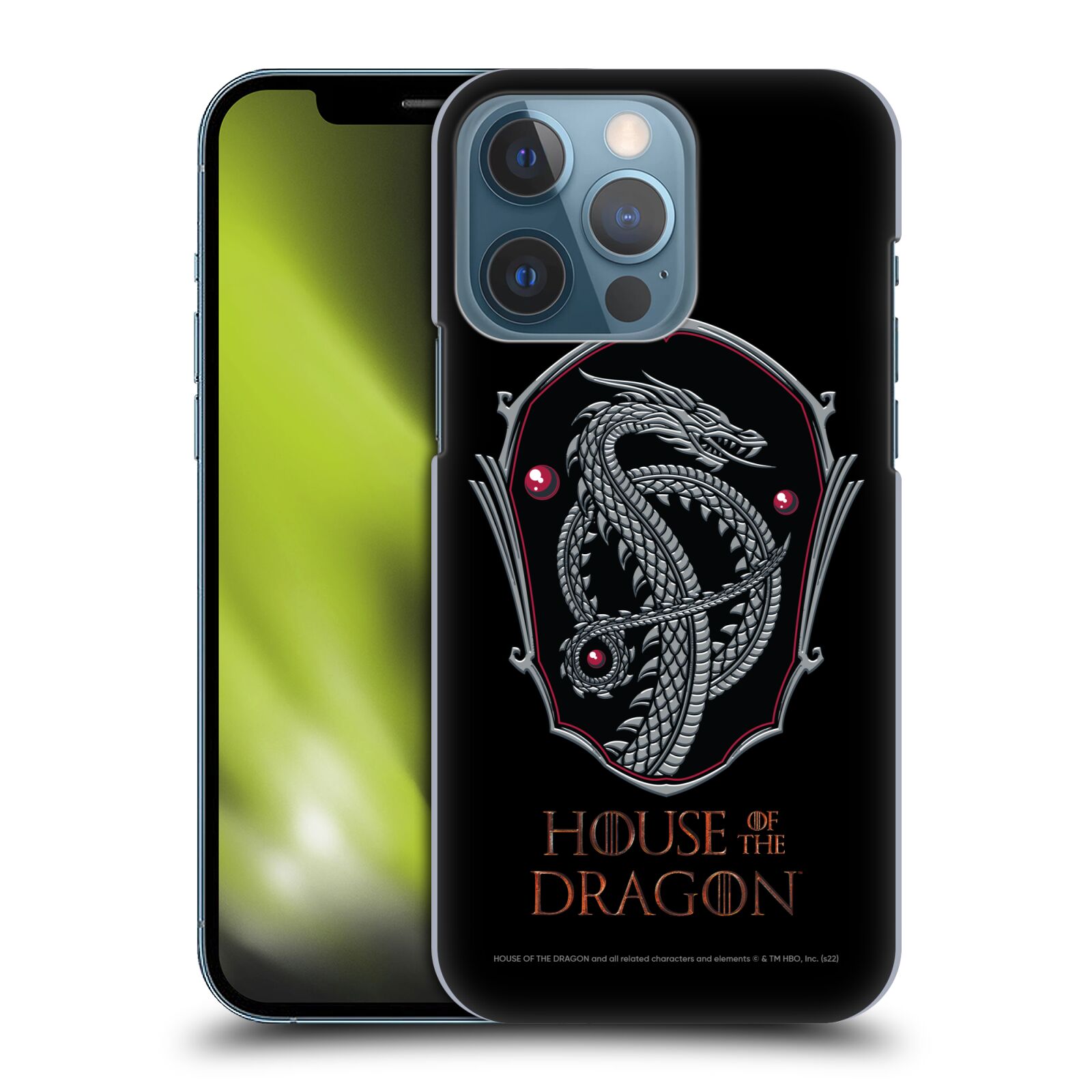 Obal na mobil Apple Iphone 13 PRO - HEAD CASE  - Rod Draka - Znak draka