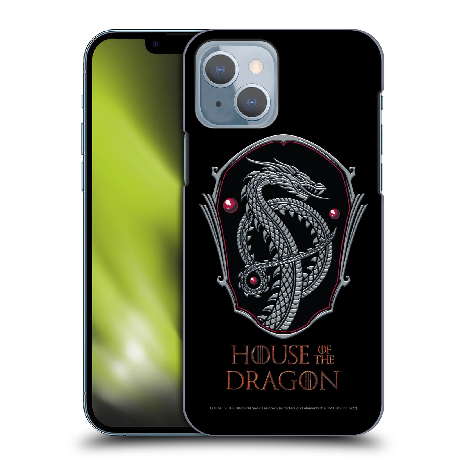 Obal na mobil Apple Iphone 14 - HEAD CASE  - Rod Draka - Znak draka
