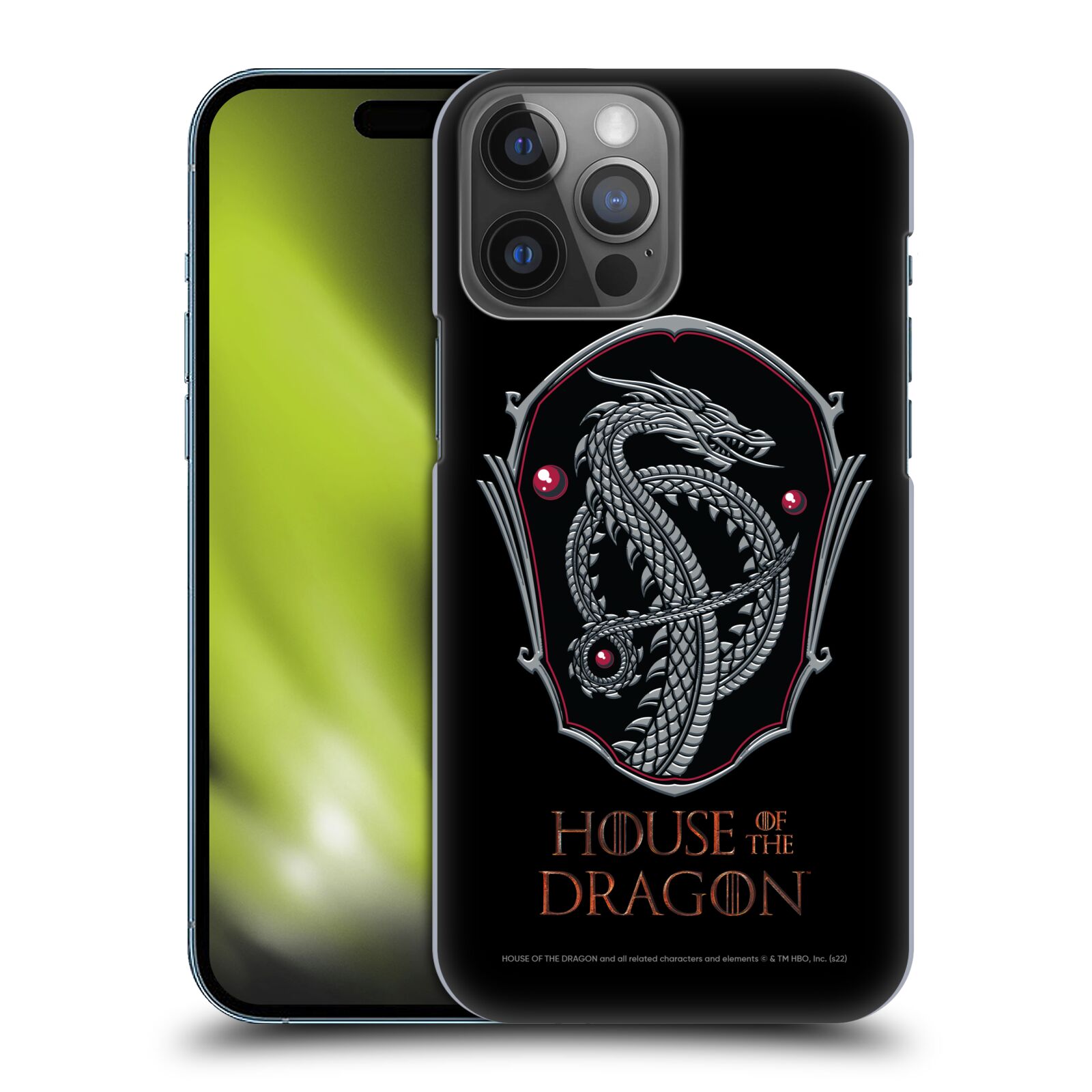 Obal na mobil Apple Iphone 14 PRO MAX - HEAD CASE  - Rod Draka - Znak draka