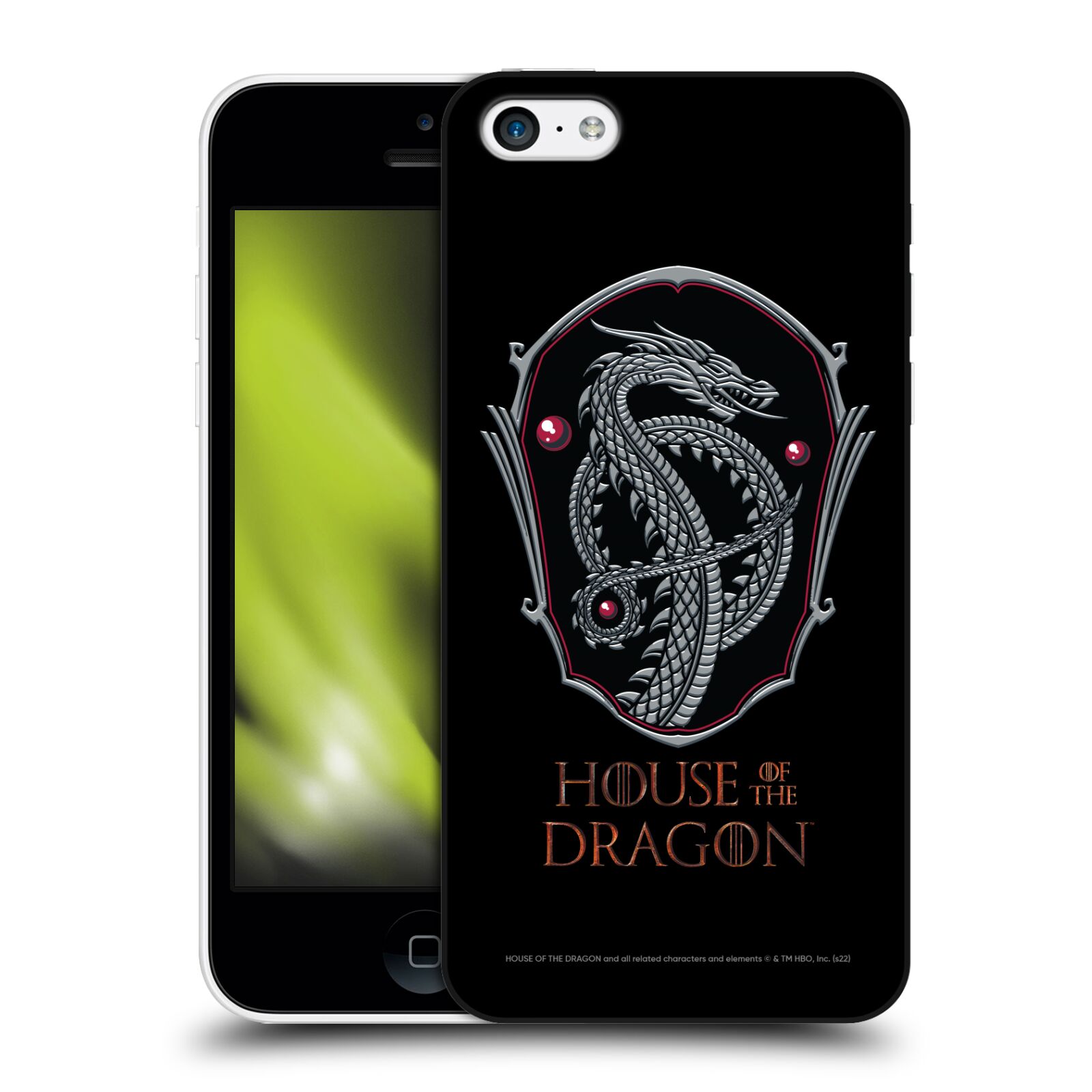 Obal na mobil Apple Iphone 5C - HEAD CASE  - Rod Draka - Znak draka