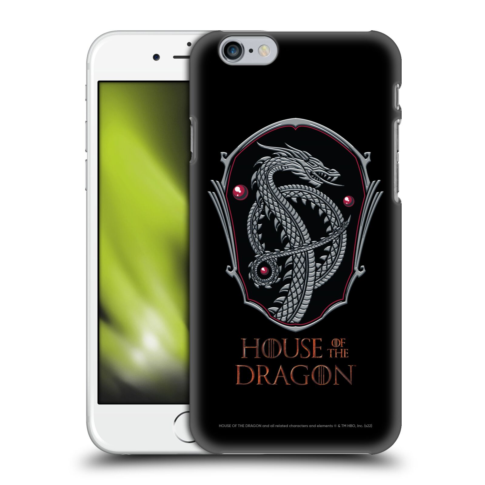 Obal na mobil Apple Iphone 6/6S - HEAD CASE  - Rod Draka - Znak draka