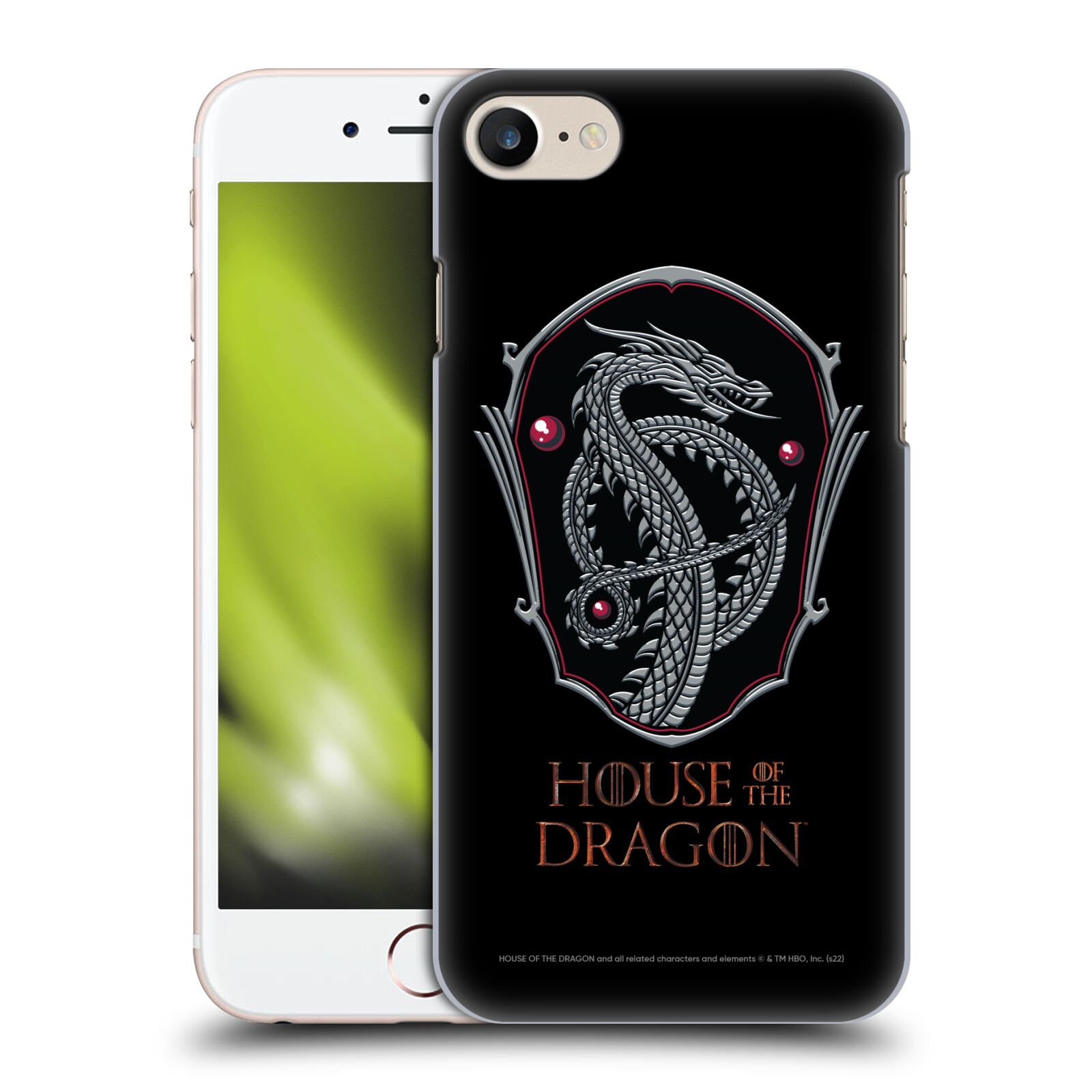 Obal na mobil Apple Iphone 7/8 - HEAD CASE  - Rod Draka - Znak draka