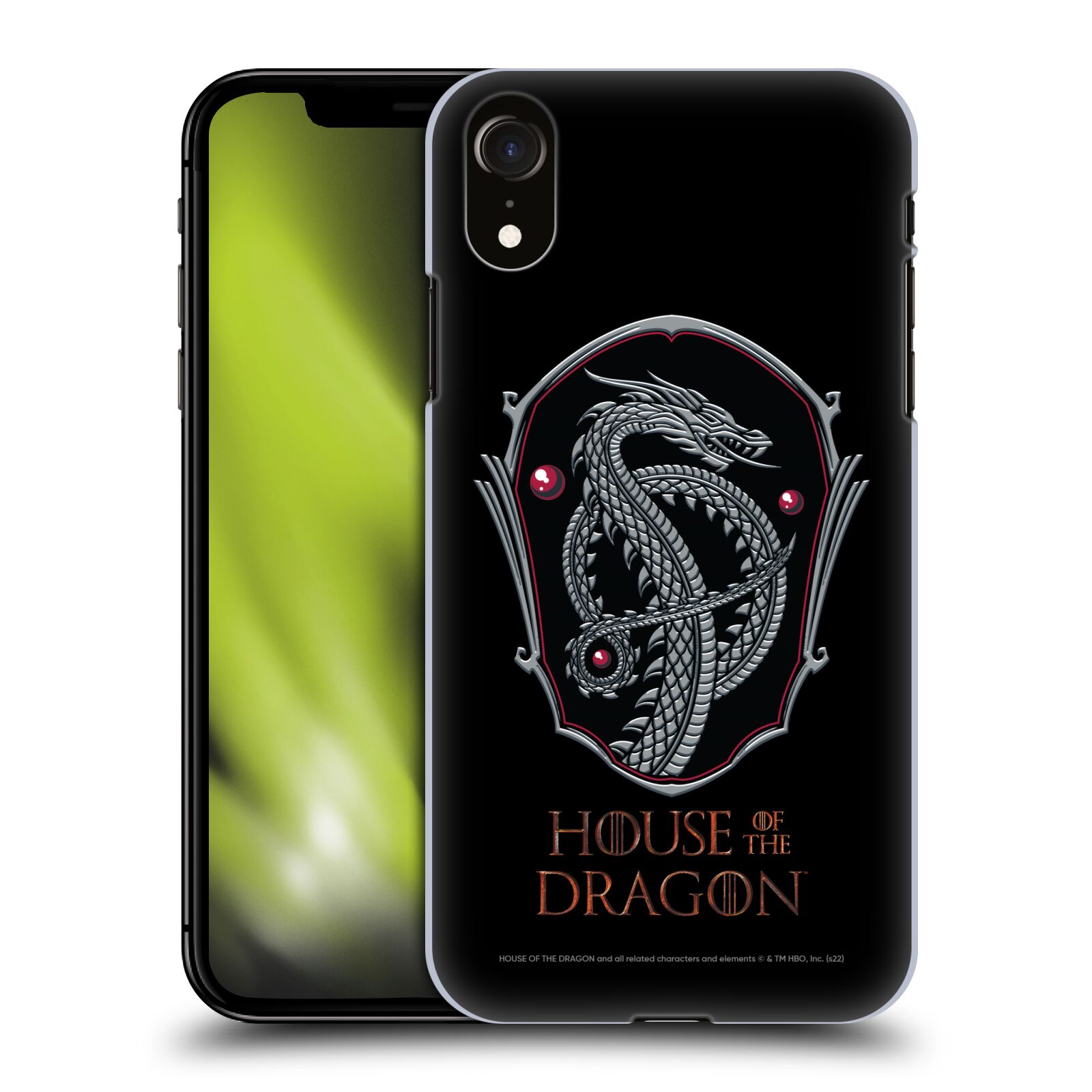 Obal na mobil Apple Iphone XR - HEAD CASE  - Rod Draka - Znak draka