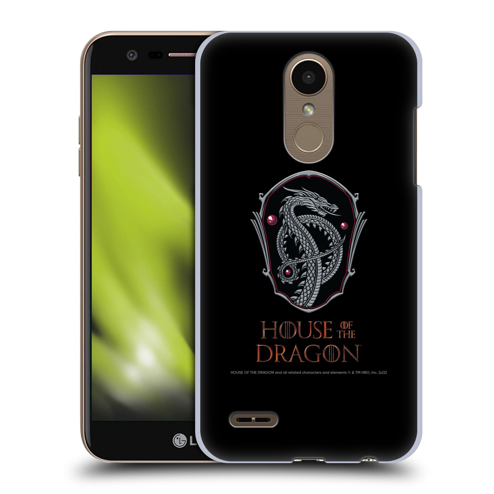 Obal na mobil LG K10 2018 - HEAD CASE  - Rod Draka - Znak draka