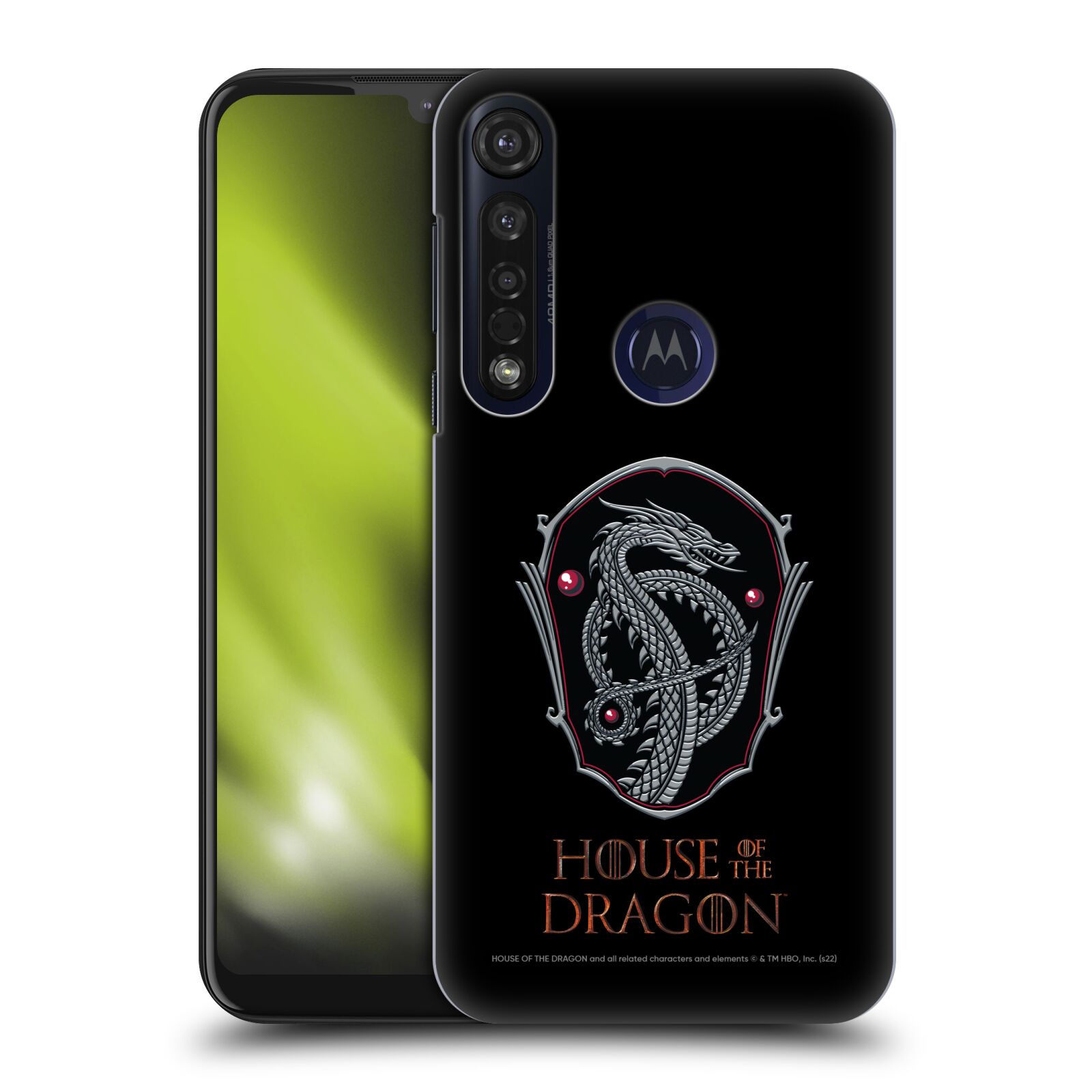 Obal na mobil Motorola Moto G8 PLUS - HEAD CASE  - Rod Draka - Znak draka
