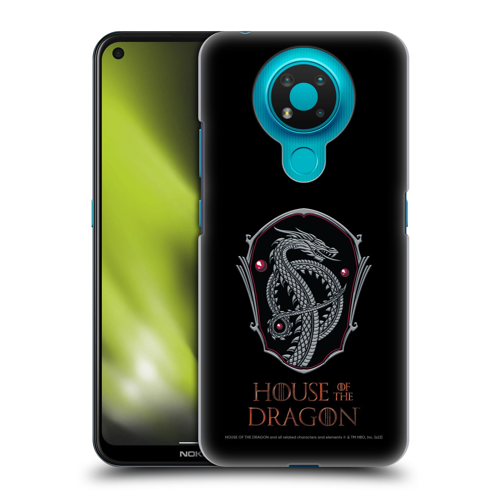 Obal na mobil Nokia 3.4 - HEAD CASE  - Rod Draka - Znak draka