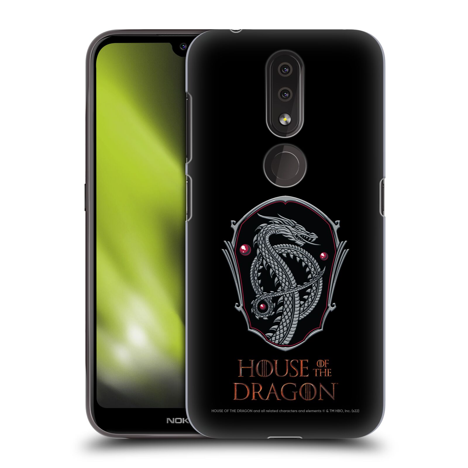 Obal na mobil Nokia 4.2 - HEAD CASE  - Rod Draka - Znak draka