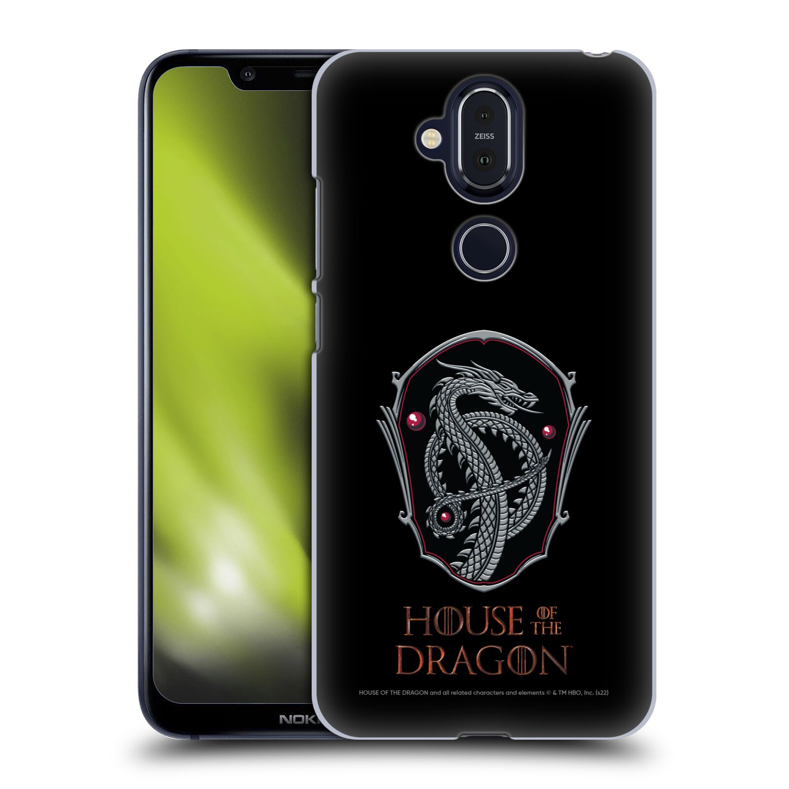 Obal na mobil NOKIA 8.1 - HEAD CASE  - Rod Draka - Znak draka