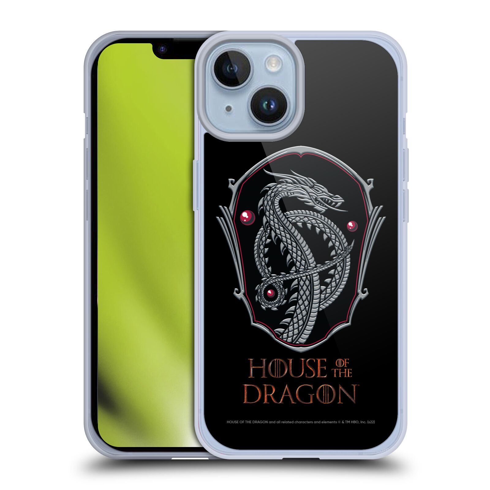 Obal na mobil Apple Iphone 14 - HEAD CASE  - Rod Draka - Znak draka