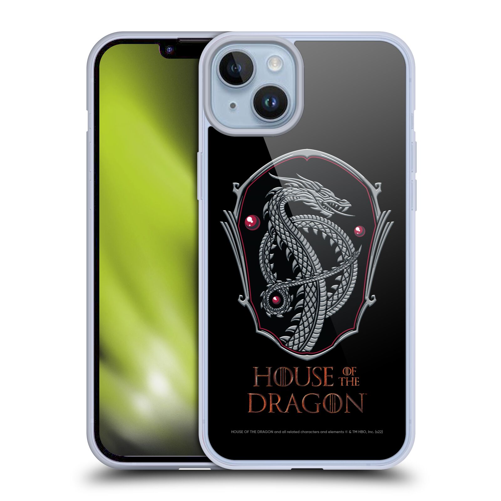 Obal na mobil Apple Iphone 14 PLUS - HEAD CASE  - Rod Draka - Znak draka