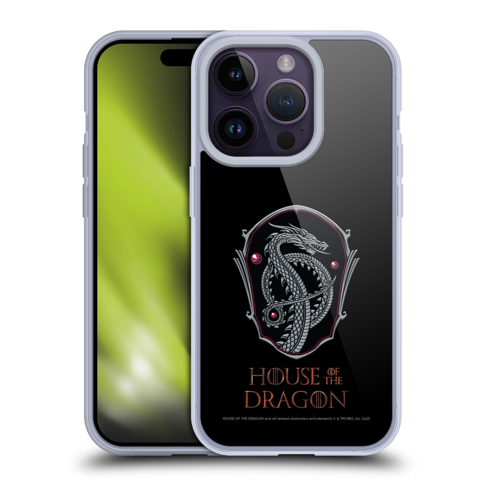 Obal na mobil Apple Iphone 14 PRO - HEAD CASE  - Rod Draka - Znak draka