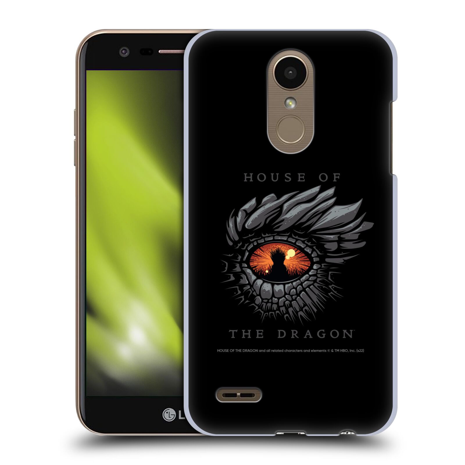Obal na mobil LG K10 2018 - HEAD CASE  - Rod Draka - dračí oko