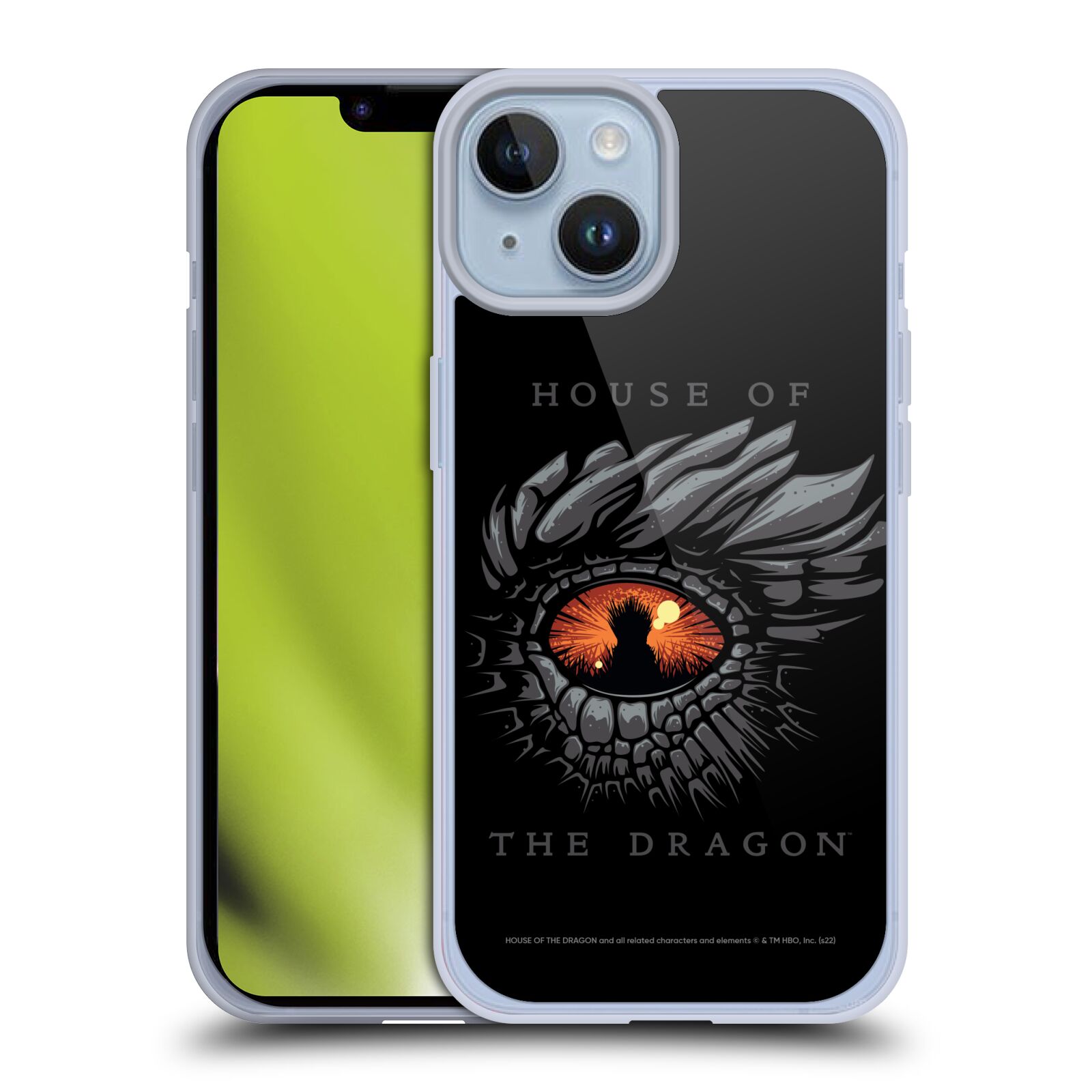 Obal na mobil Apple Iphone 14 - HEAD CASE  - Rod Draka - dračí oko