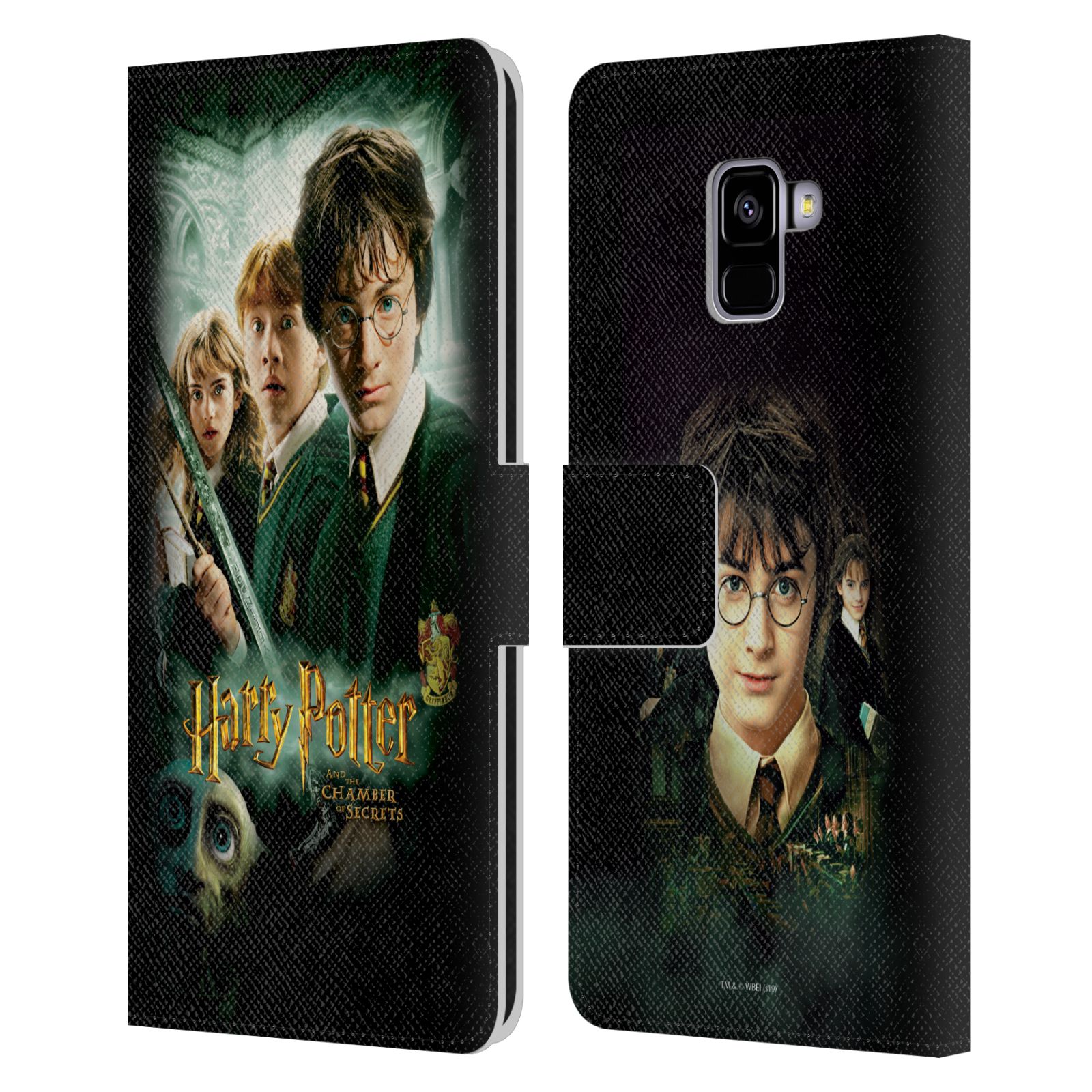 Pouzdro na mobil Samsung Galaxy A8+ 2018 - HEAD CASE - Harry Potter - Tajemná komnata